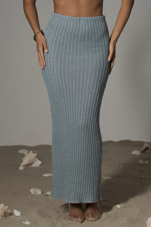 JLUXLABEL Blue Sunny Skirt Set