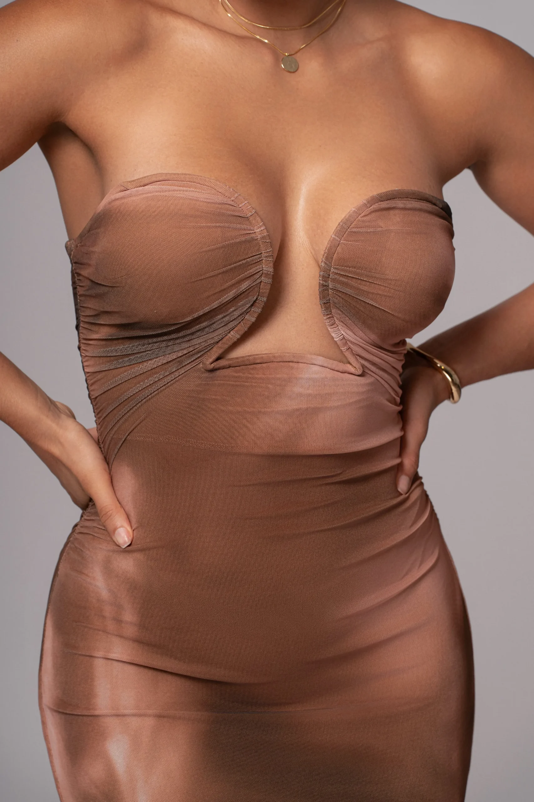 brown_abstract_bethany_st_4.webp JLUXLABEL Brown Abstract Bethany Strapless Maxi Dress