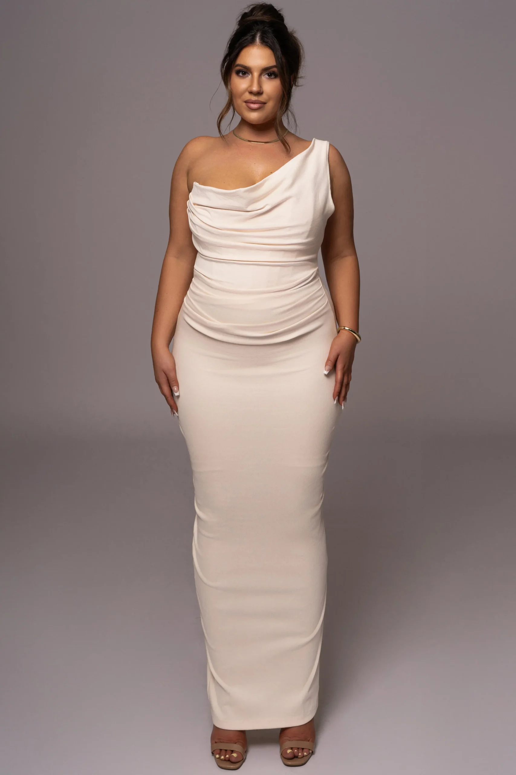 buttercream_denim_krishna_5.webp JLUXLABEL Buttercream Denim Krishna One Shoulder Maxi Dress