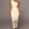 JLUXLABEL Buttercream Leilah Midi Skirt