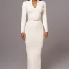 JLUXLABEL Buttercream Movement Mock Maxi Dress