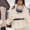 JLUXLABEL Buttercream Willow Belted Jacket