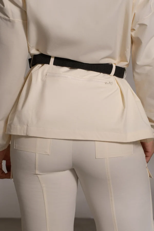 JLUXLABEL Buttercream Willow Belted Jacket