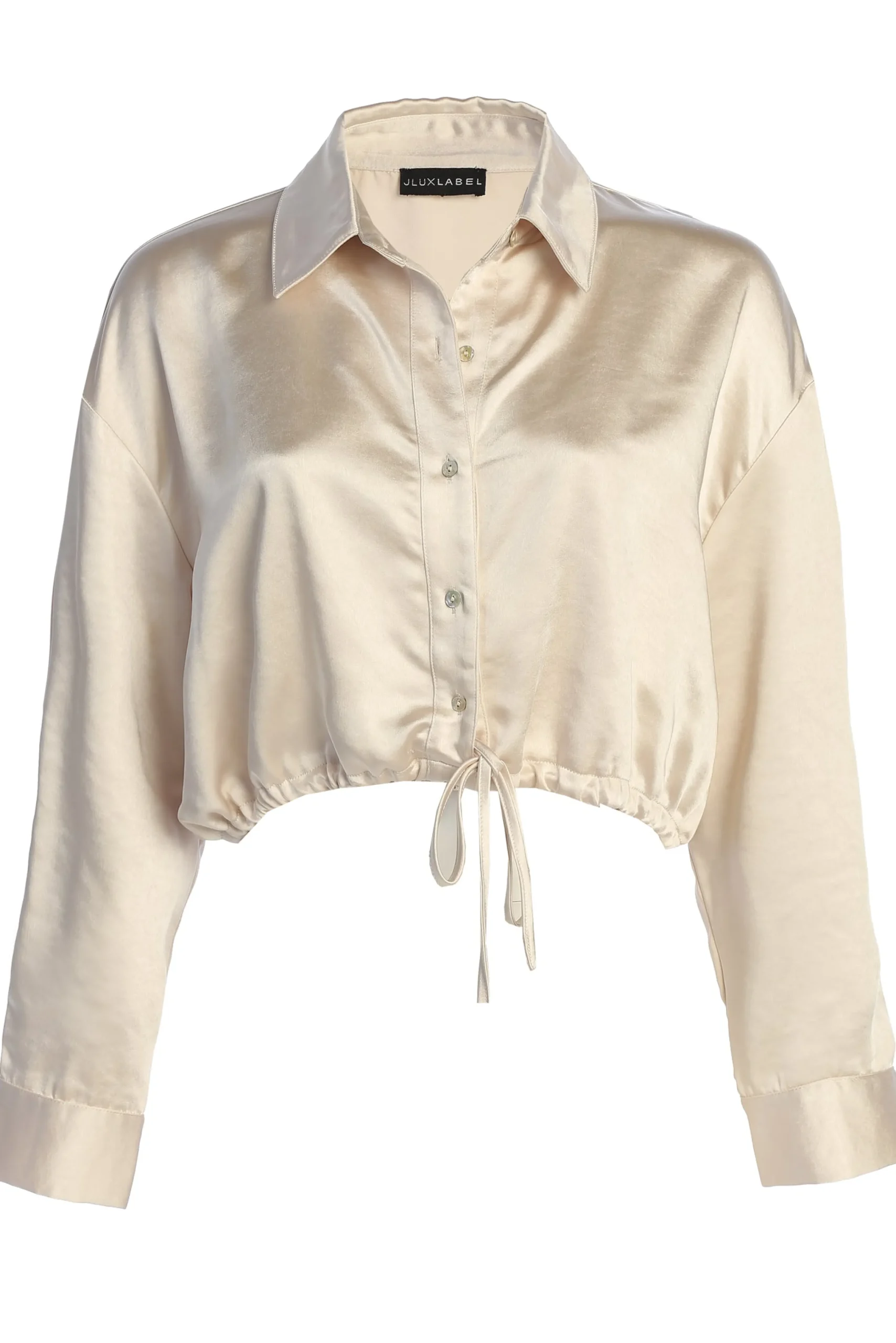 champagne_kiah_button_up__2.webp JLUXLABEL Champagne Kiah Button Up Top