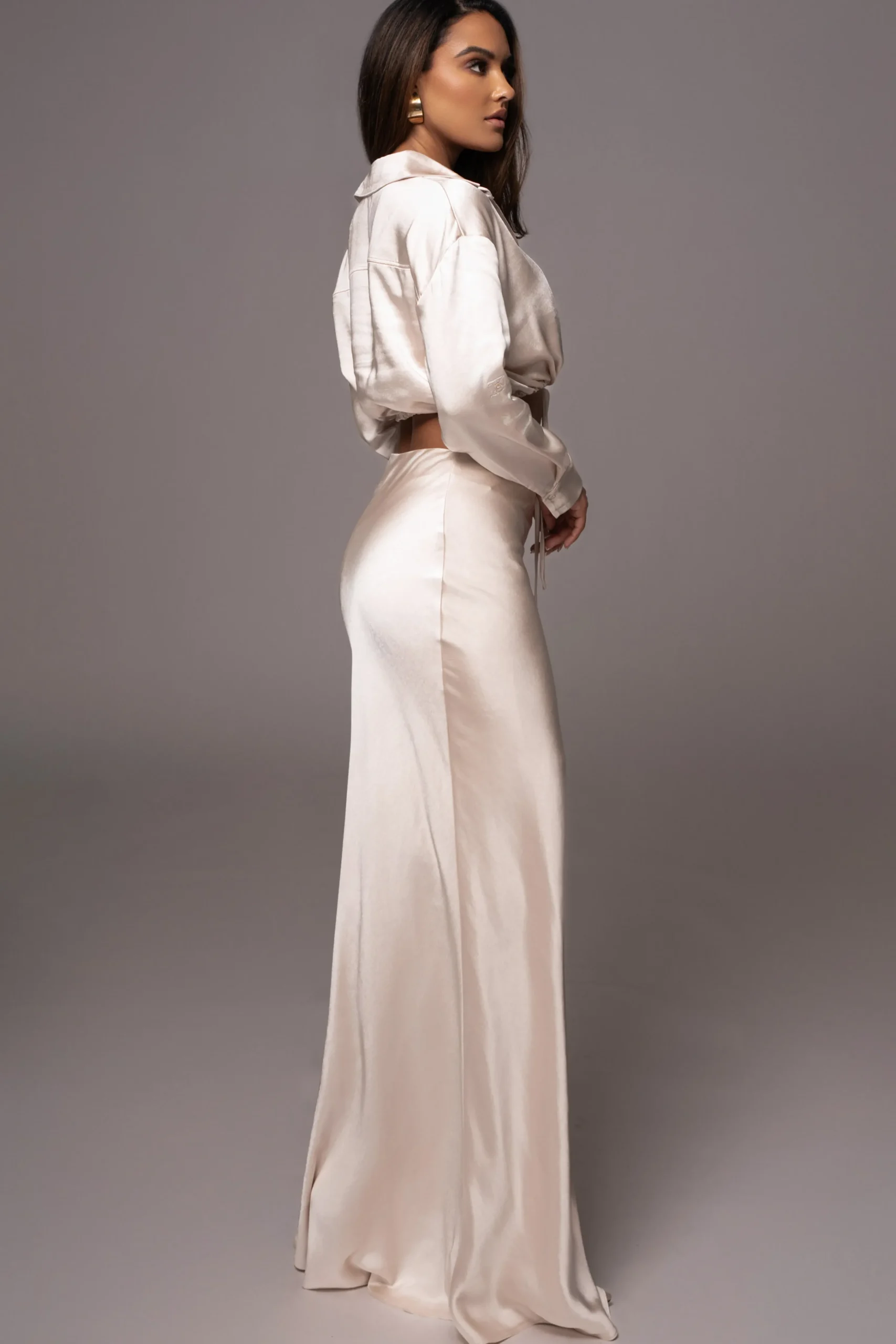 champagne_kiah_button_up__8.webp JLUXLABEL Champagne Kiah Button Up Top