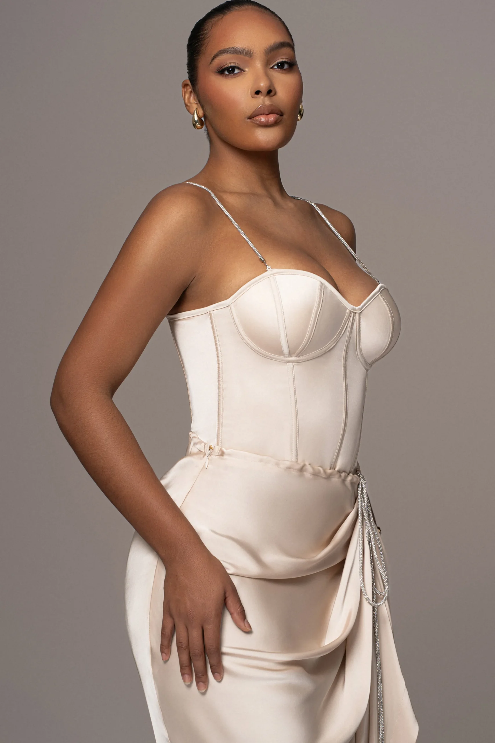 champagne_leo_matte_satin_21.webp JLUXLABEL Champagne Leo Matte Satin Bustier