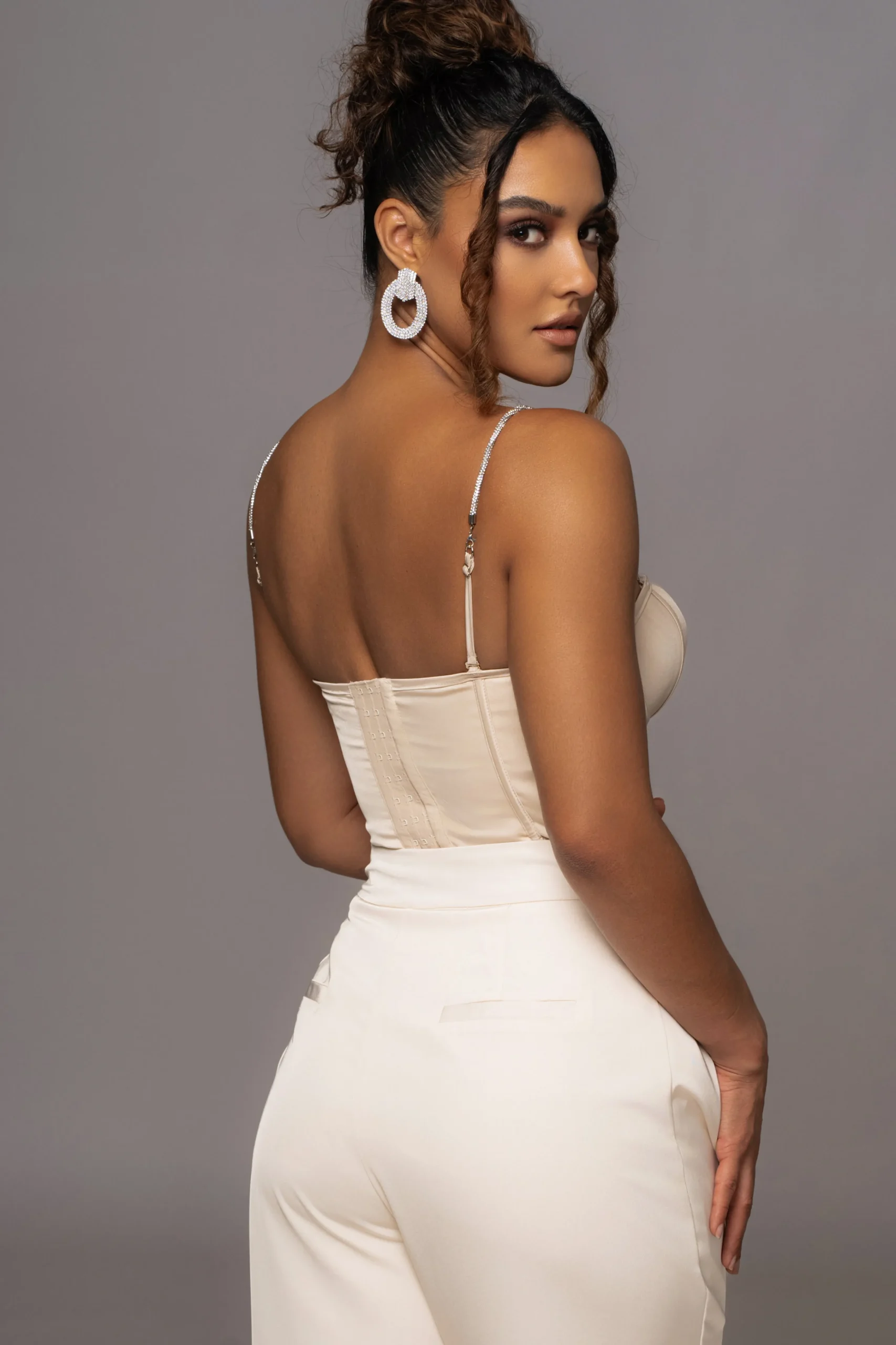 champagne_leo_matte_satin_25.webp JLUXLABEL Champagne Leo Matte Satin Bustier