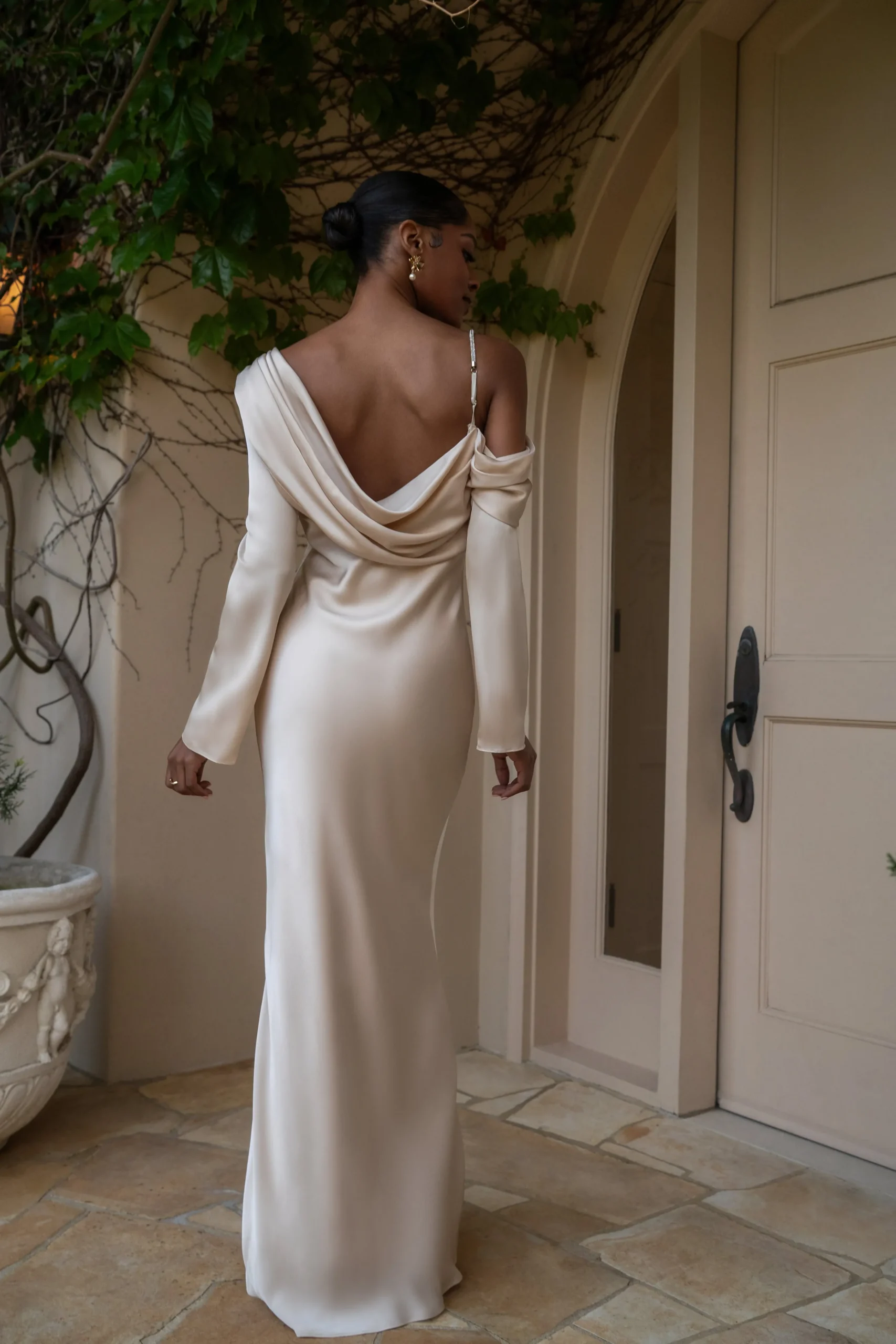 champagne_one_and_only_sa_14.webp JLUXLABEL Champagne One And Only Satin Dress