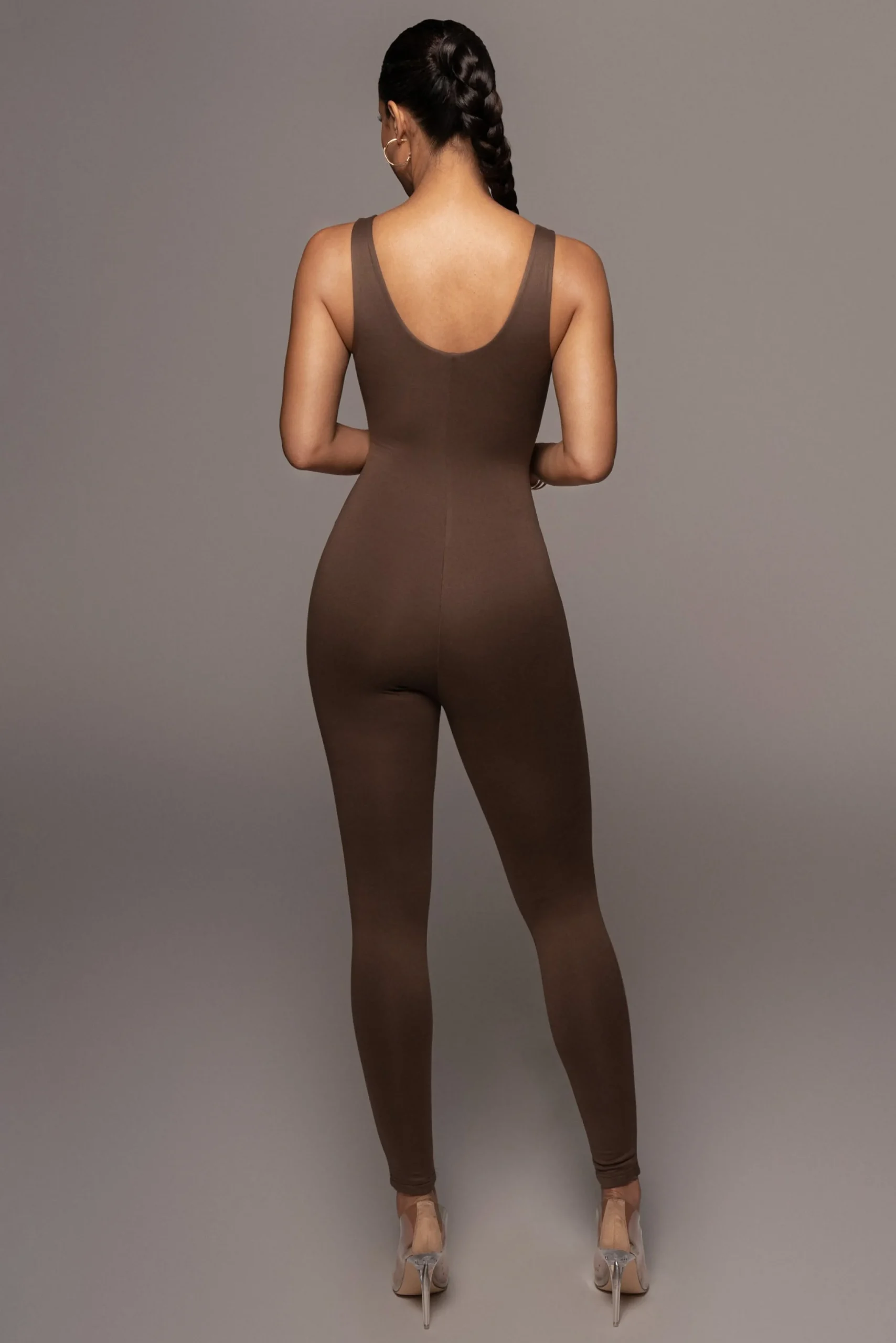chocolate_alo_double_laye_6.webp JLUXLABEL Chocolate Alo Double Layer Jumpsuit