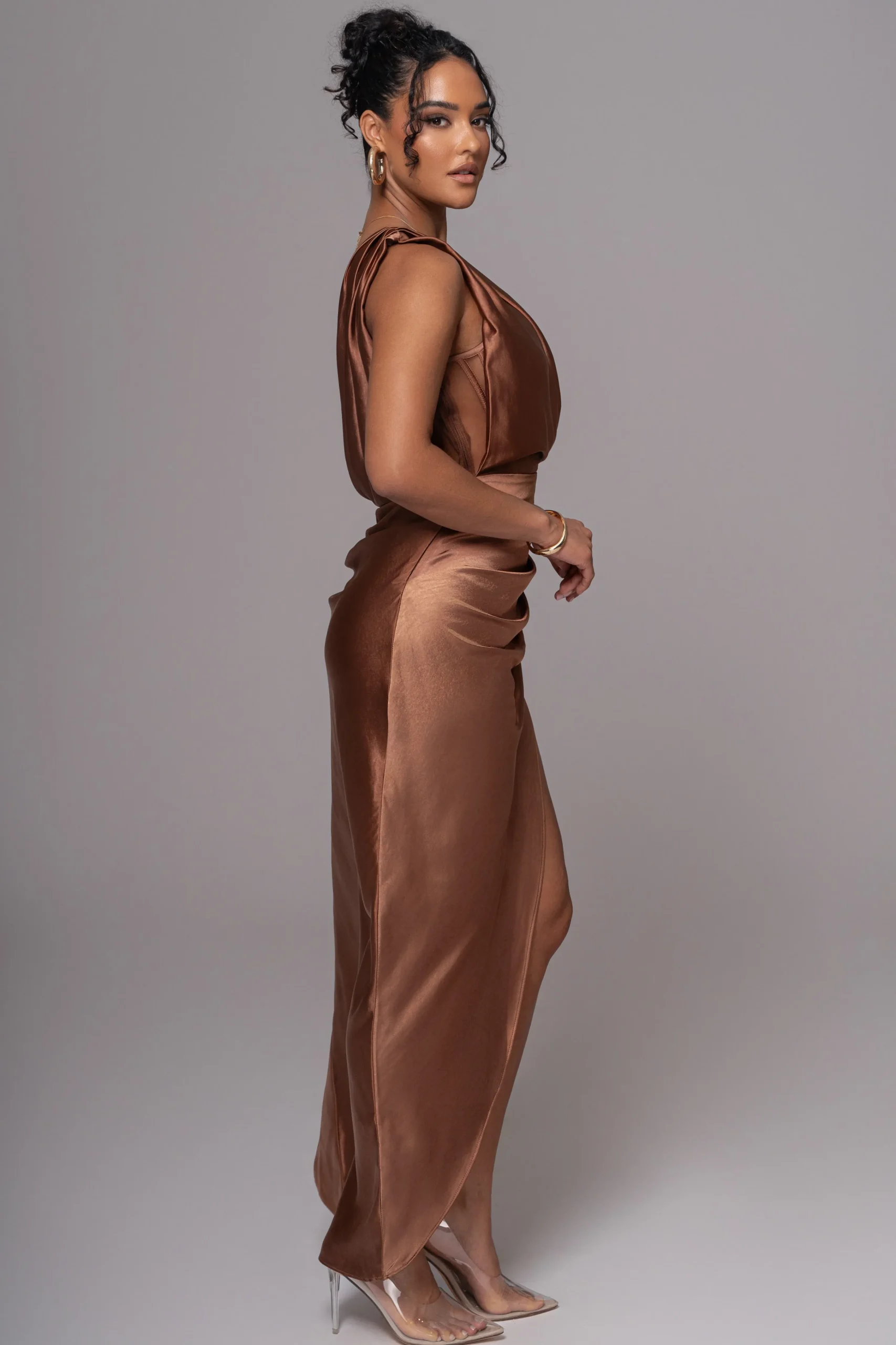 chocolate_anastacia_drape_18.webp JLUXLABEL Chocolate Anastacia Drape Maxi Dress