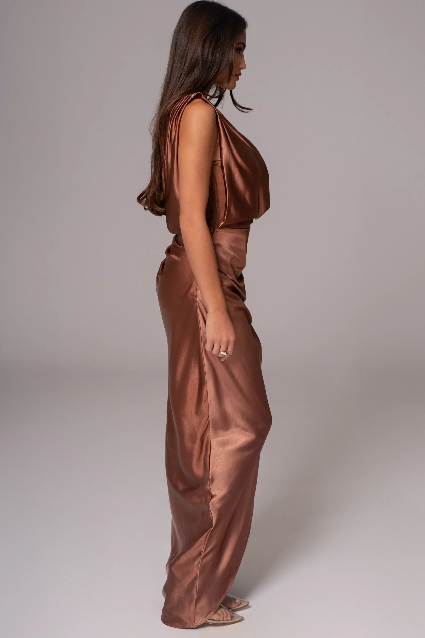 chocolate_anastacia_drape_19.webp JLUXLABEL Chocolate Anastacia Drape Maxi Dress