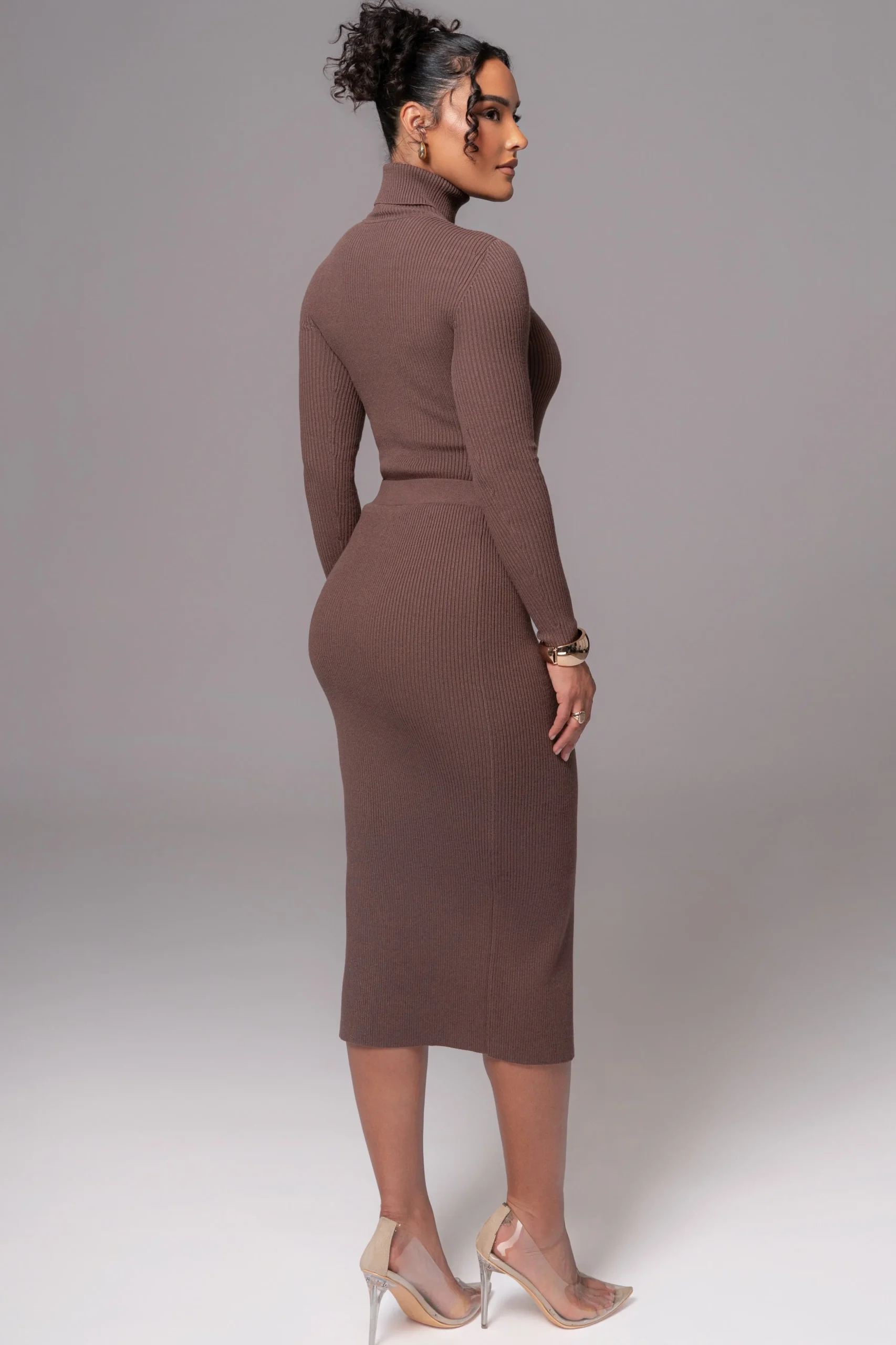 chocolate_cardinal_essent_8.webp JLUXLABEL Chocolate Cardinal Essential Knit Skirt