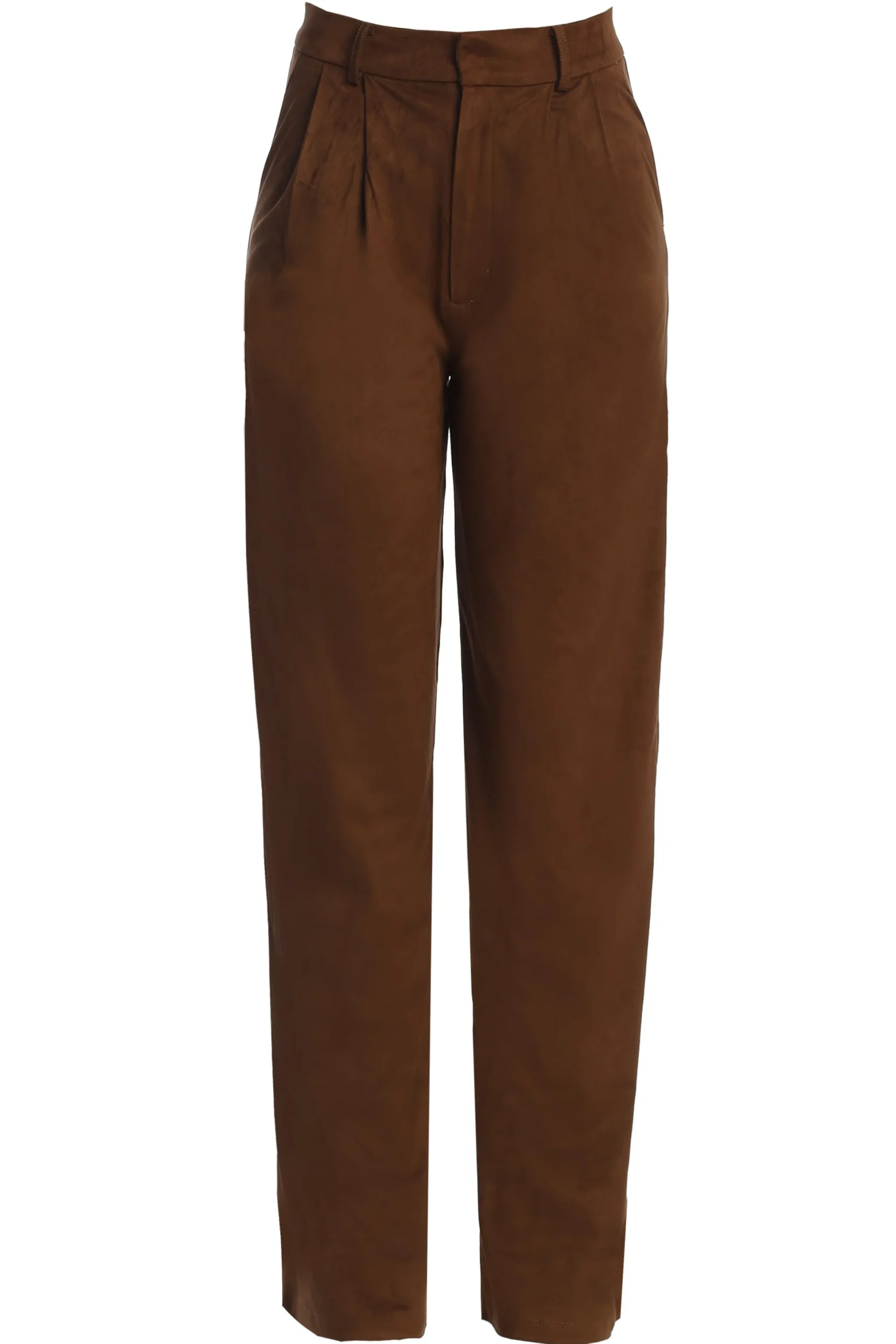chocolate_classic_high_ri_0.webp JLUXLABEL Chocolate Classic High Rise Trousers