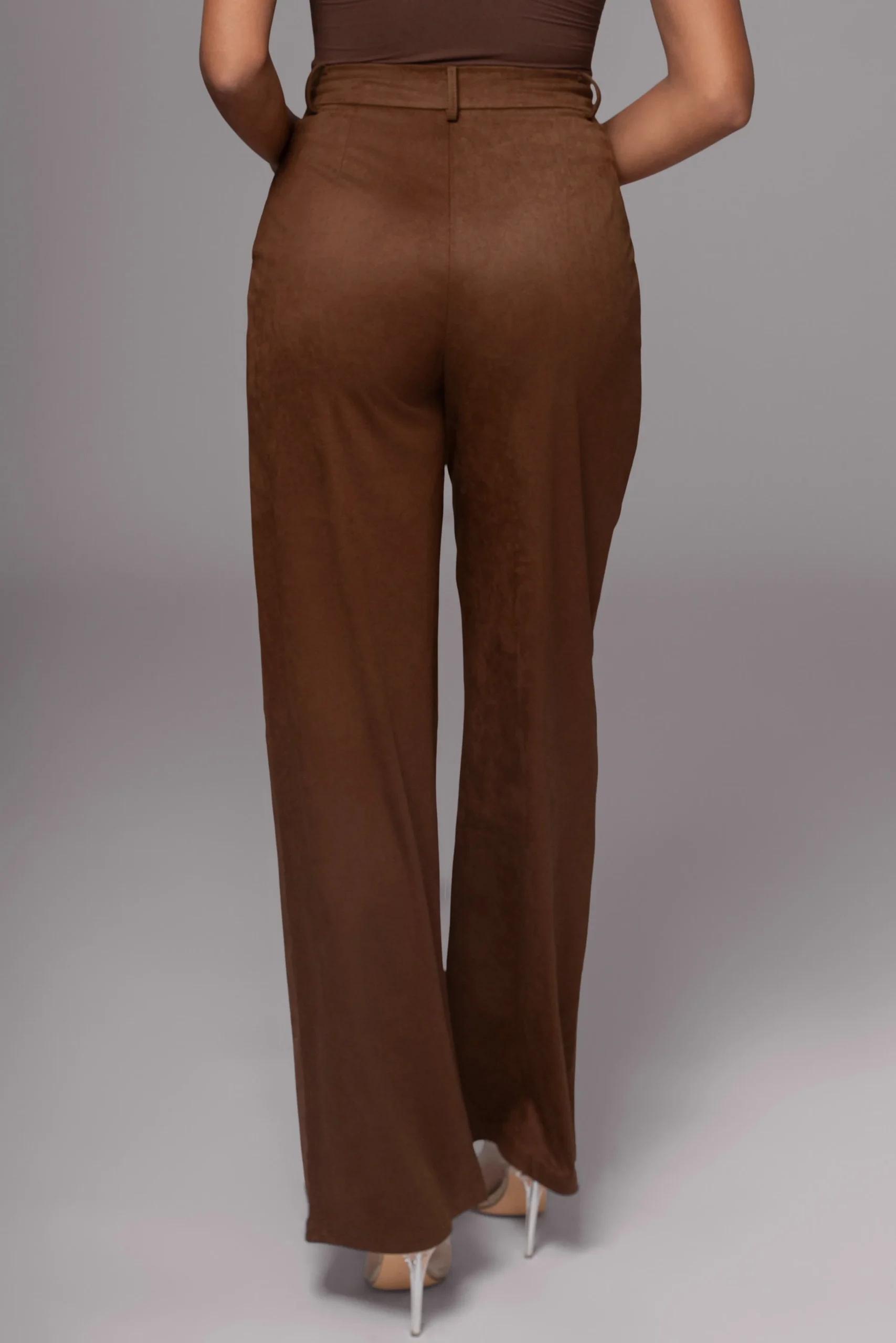 chocolate_classic_high_ri_8.webp JLUXLABEL Chocolate Classic High Rise Trousers