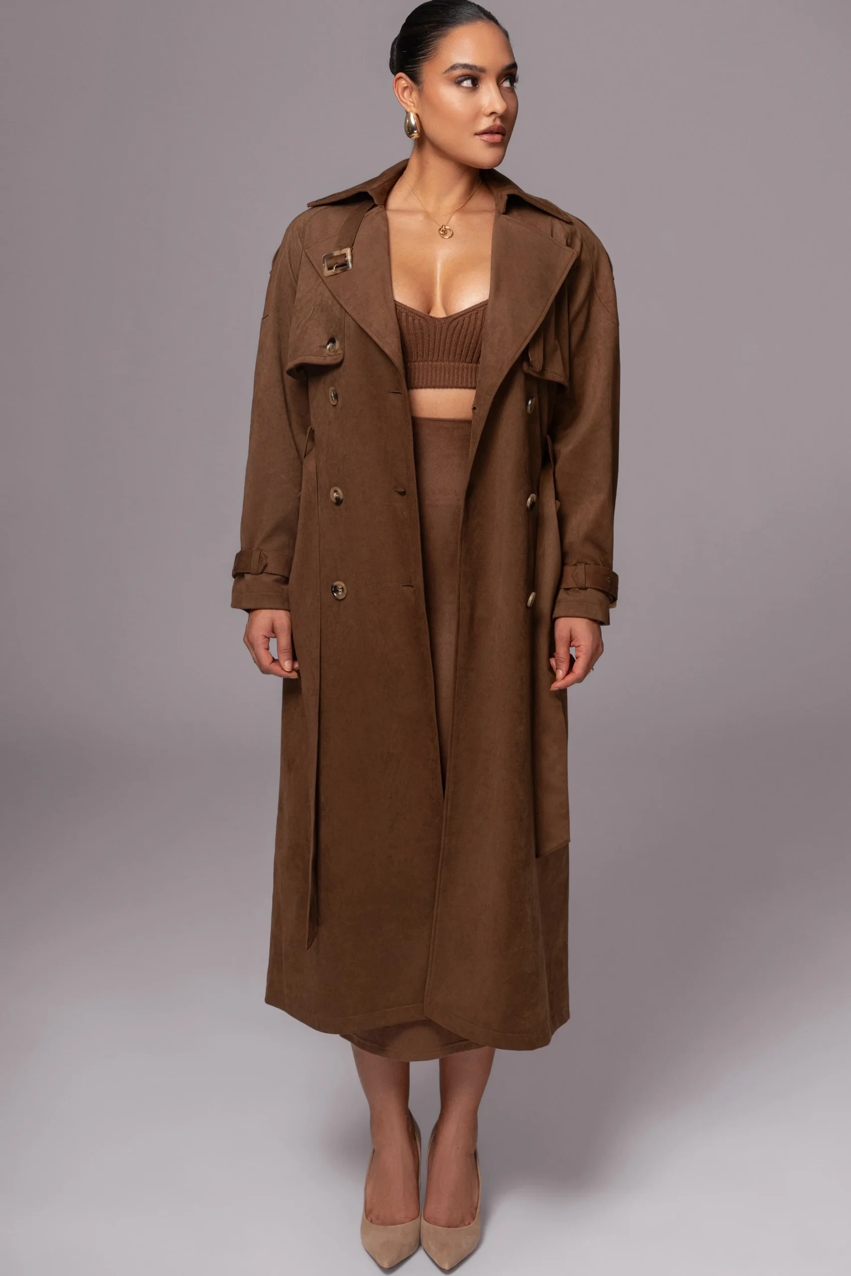 chocolate_elite_suede_coa_4.webp JLUXLABEL Chocolate Elite Suede Coat