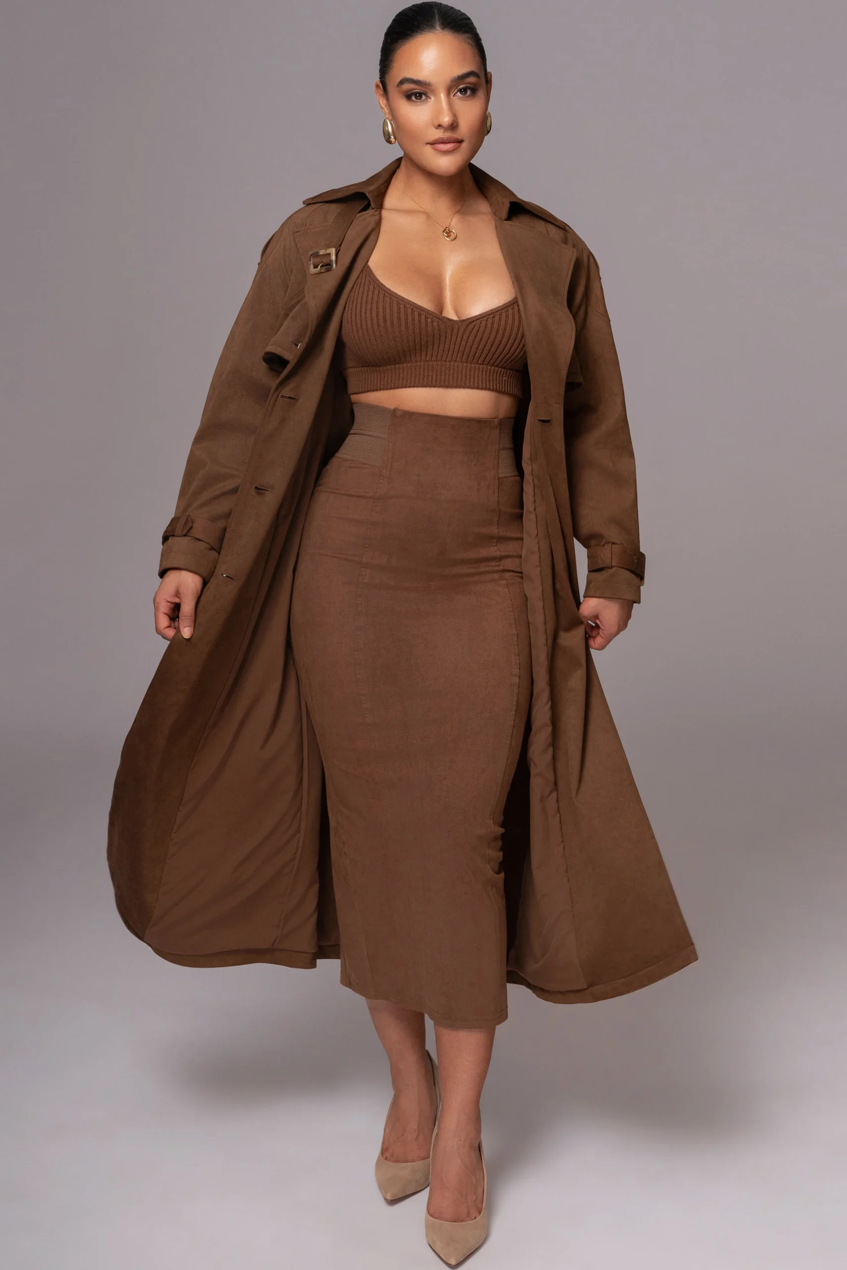 chocolate_elite_suede_coa_5.webp JLUXLABEL Chocolate Elite Suede Coat
