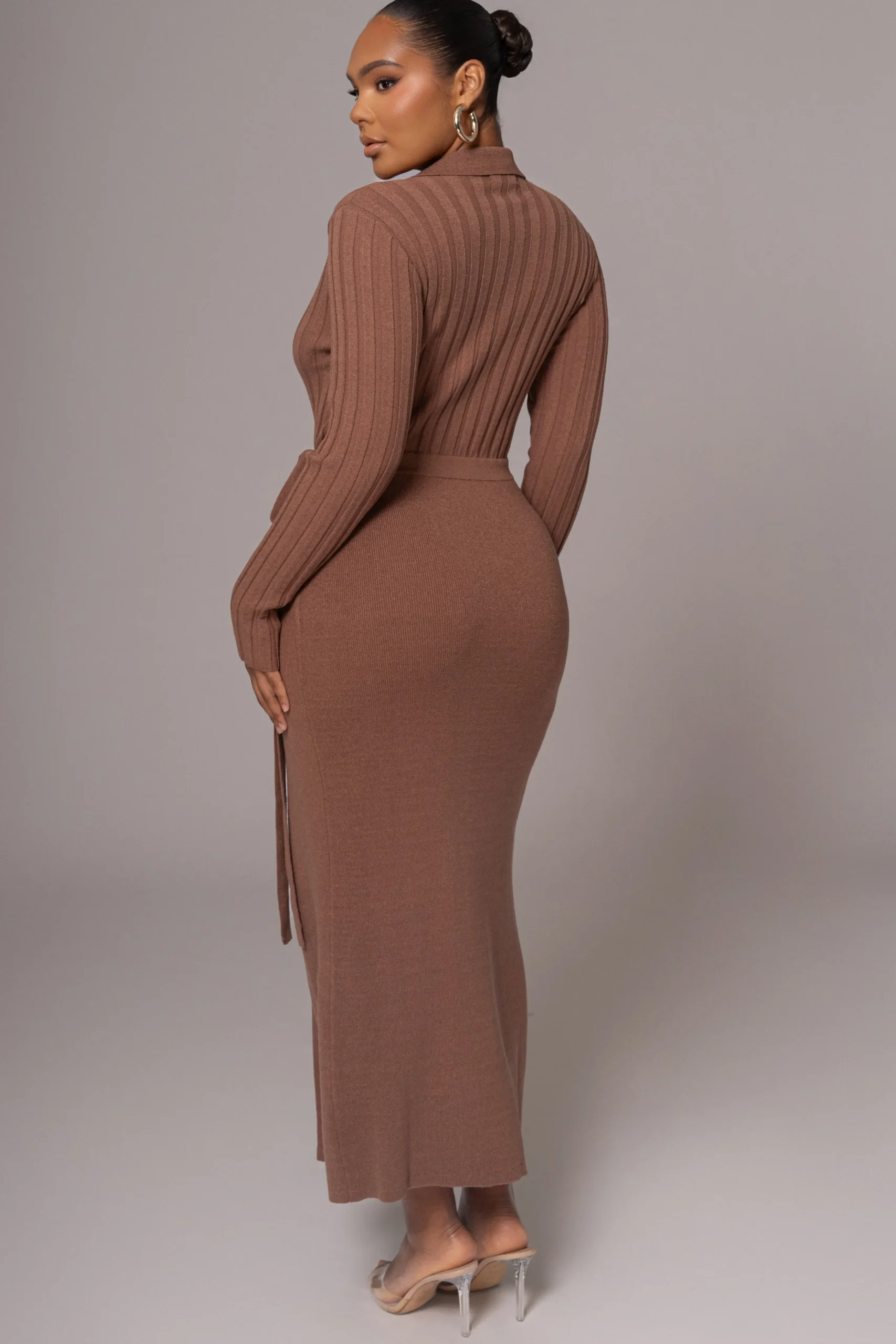 chocolate_emma_knit_maxi__8.webp JLUXLABEL Chocolate Emma Knit Maxi Dress
