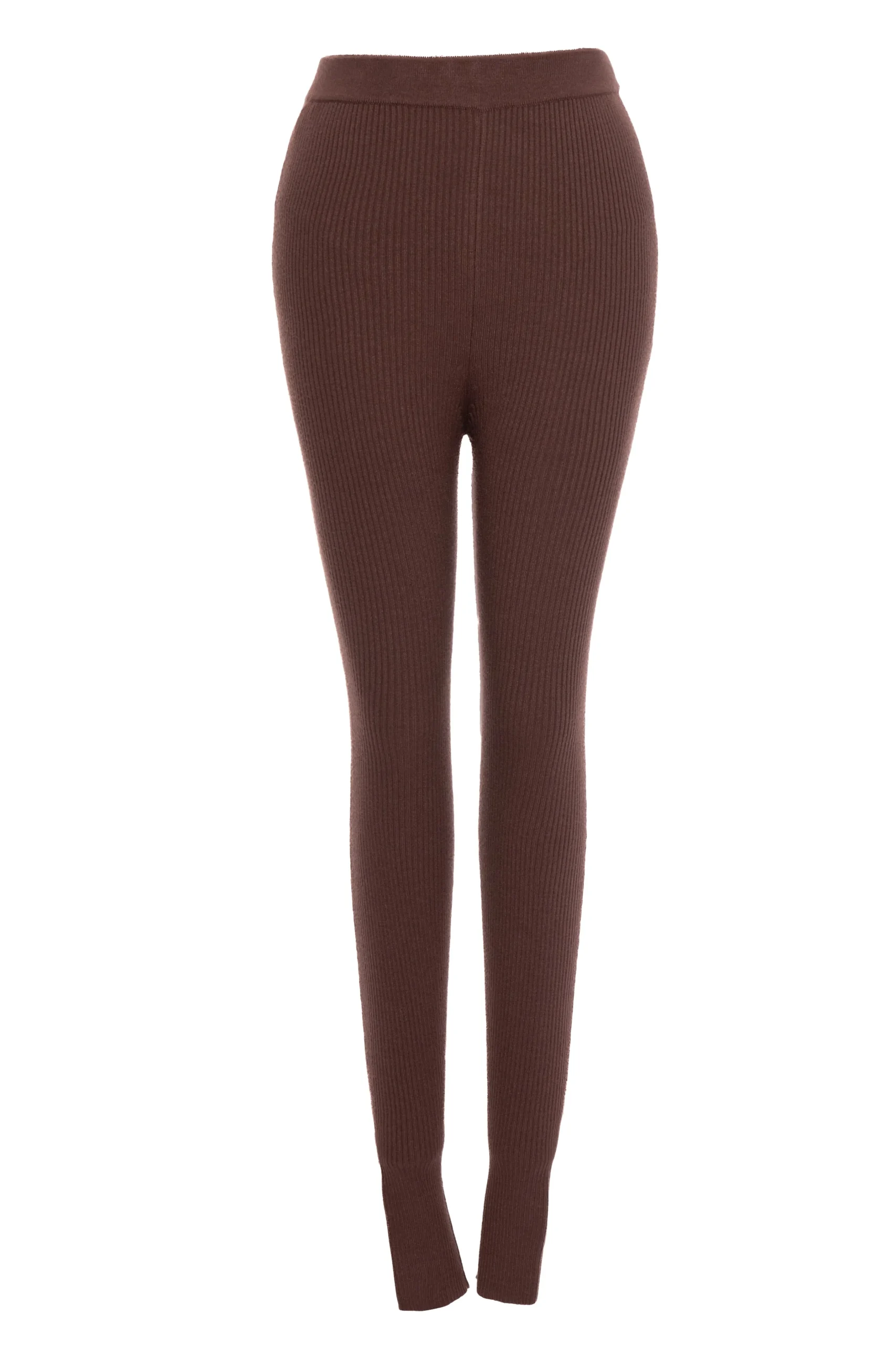 chocolate_naaya_ribbed_le_1.webp JLUXLABEL Chocolate Naaya Ribbed Leggings