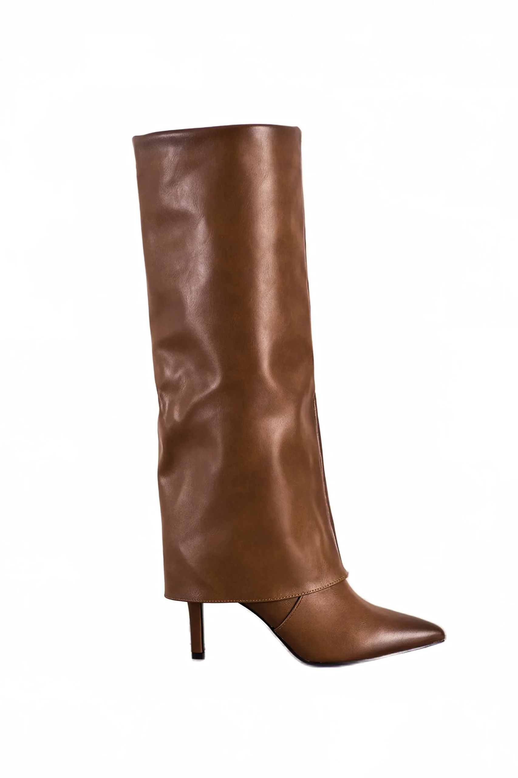 chocolate_passage_faux_le_1.webp JLUXLABEL Chocolate Passage Faux Leather Boots