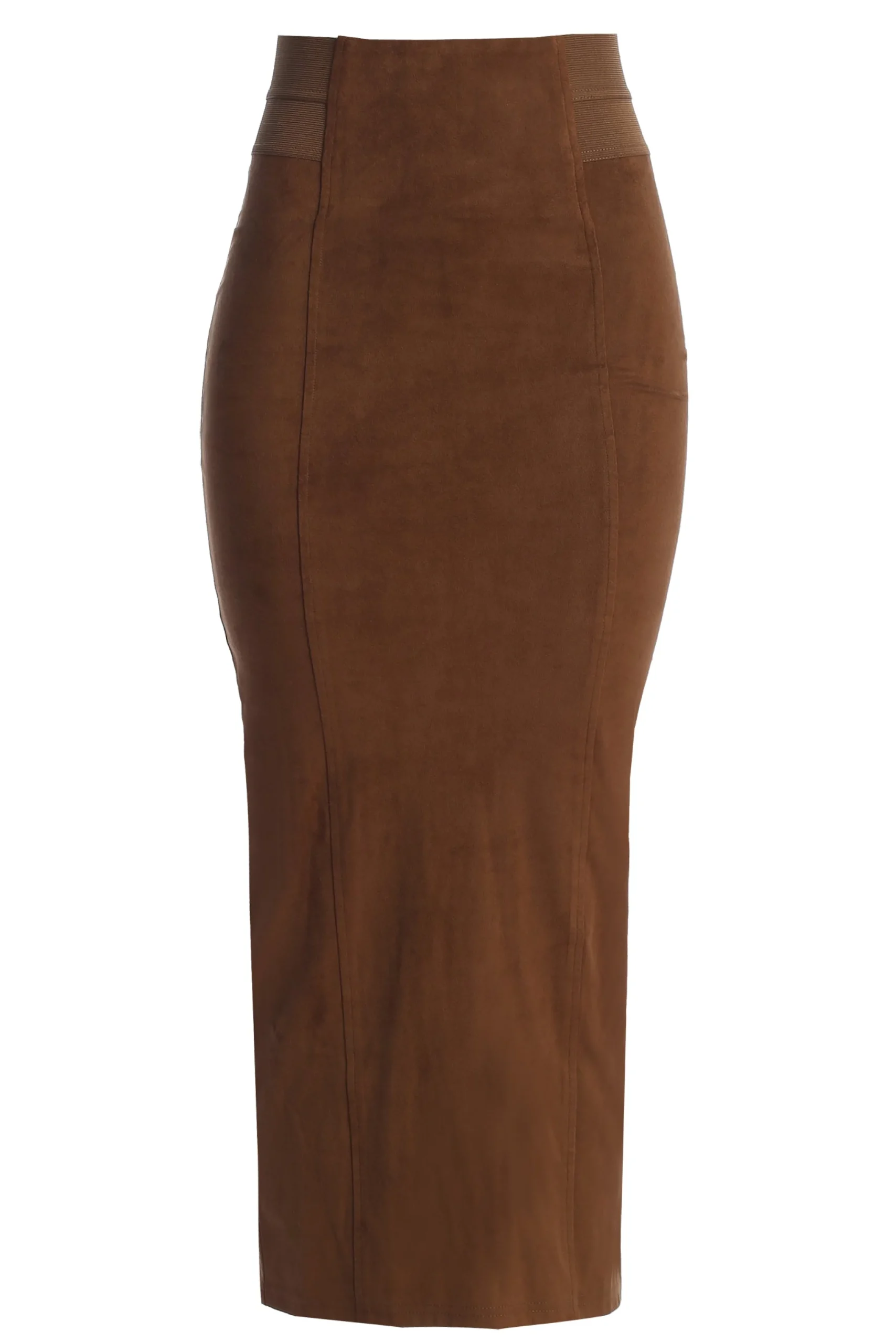chocolate_phoenix_suede_s_0.webp JLUXLABEL Chocolate Phoenix Suede Skirt