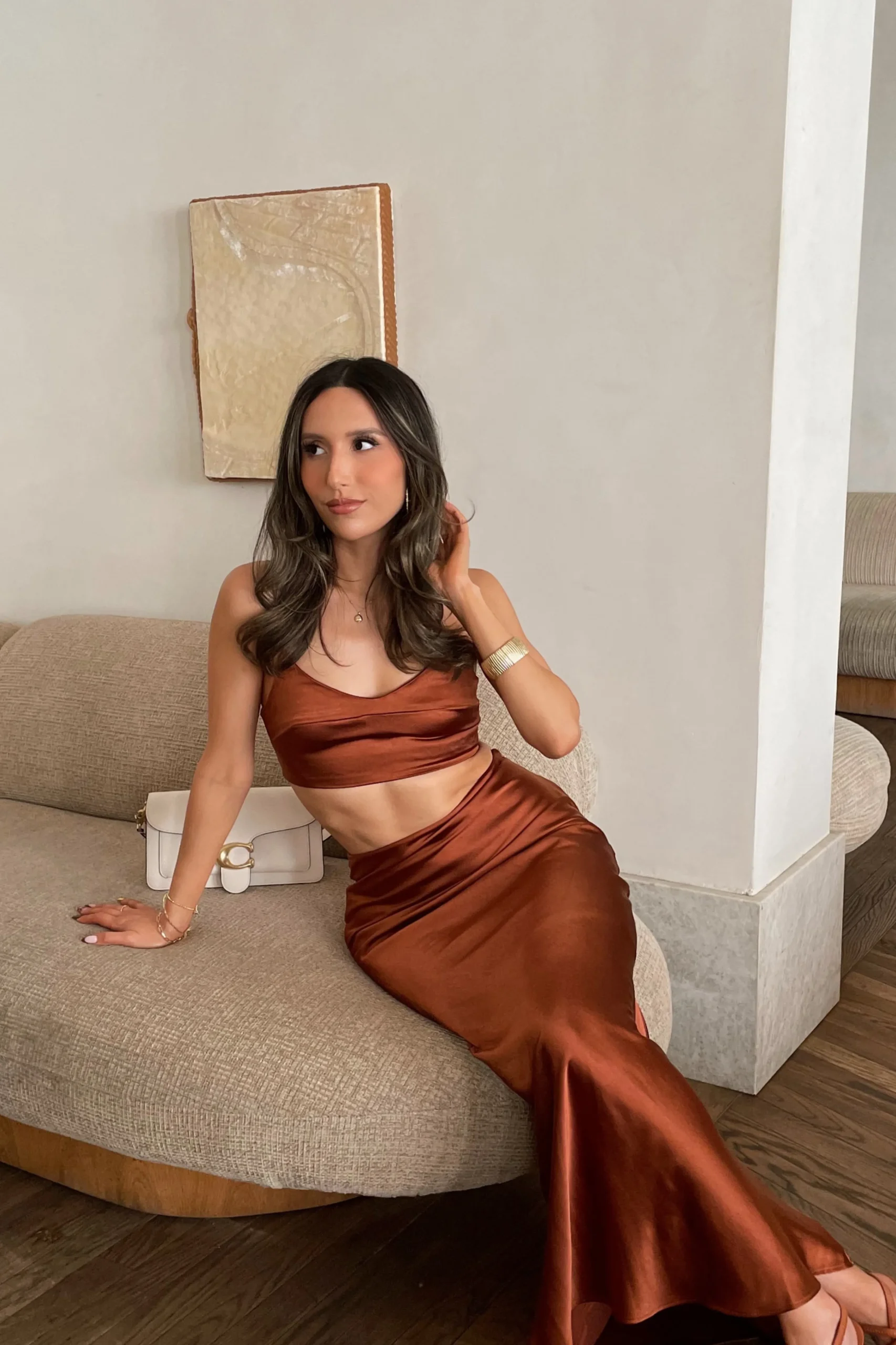 copper_isella_piece_skirt_4.webp JLUXLABEL Copper Isella 2-Piece Skirt Set