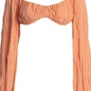 JLUXLABEL Coral Carey Long Sleeve Top