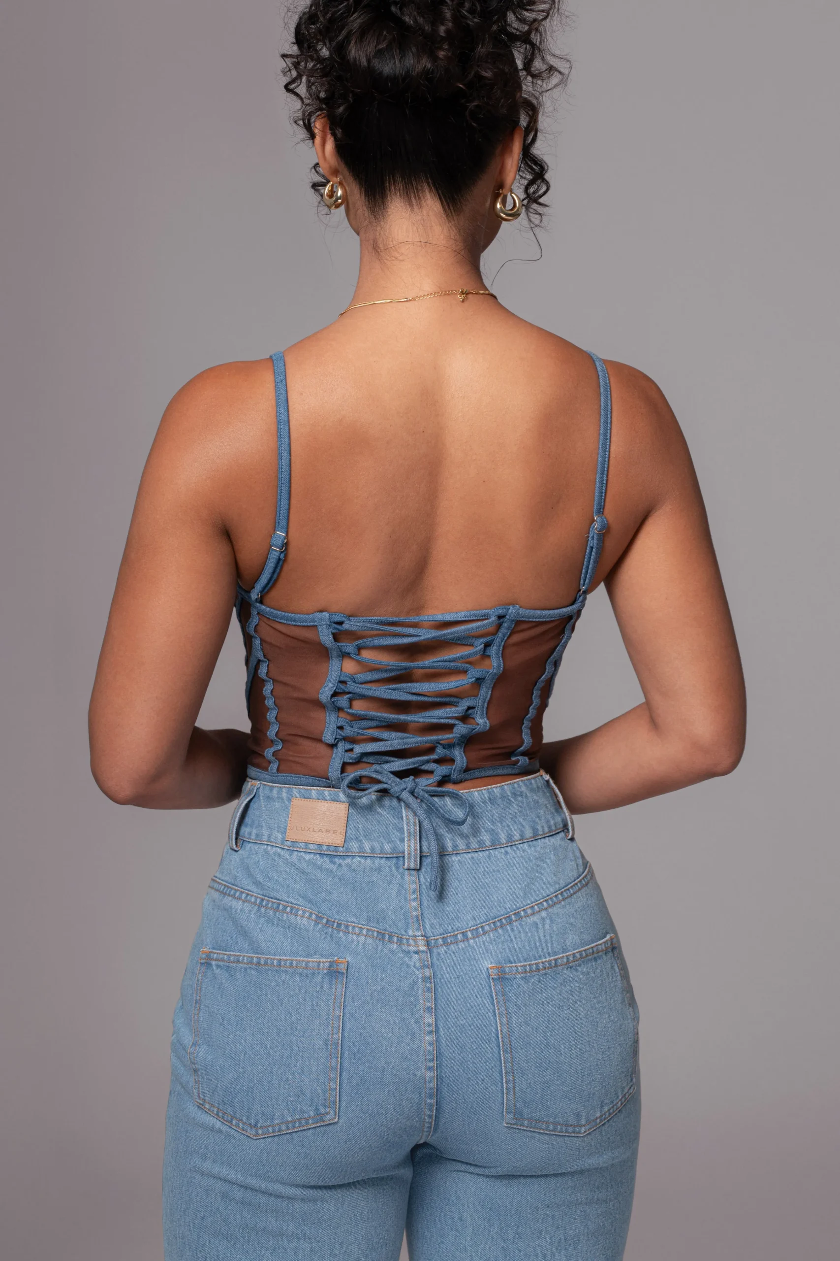dark_denim_illusion_mesh__12.webp JLUXLABEL Dark Denim Illusion Mesh Bustier