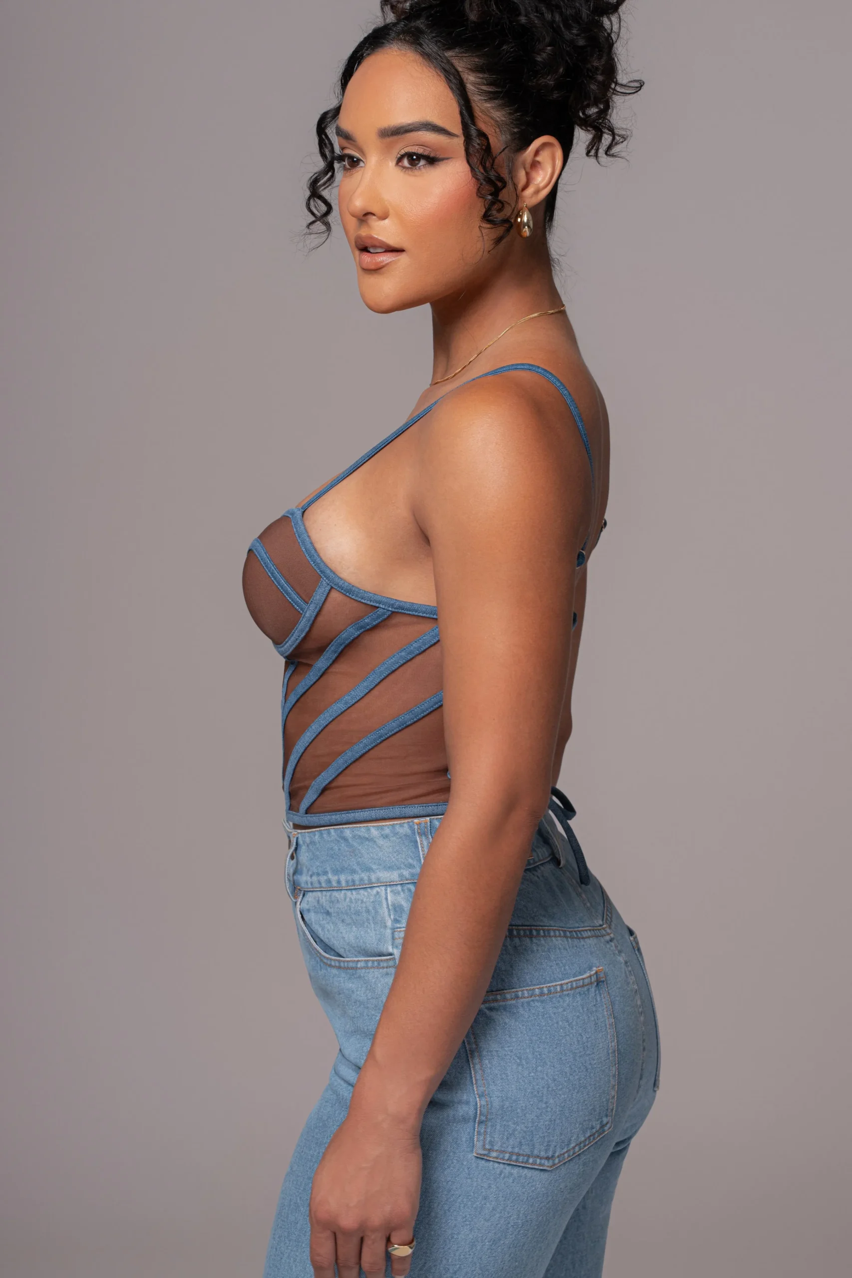 dark_denim_illusion_mesh__13.webp JLUXLABEL Dark Denim Illusion Mesh Bustier