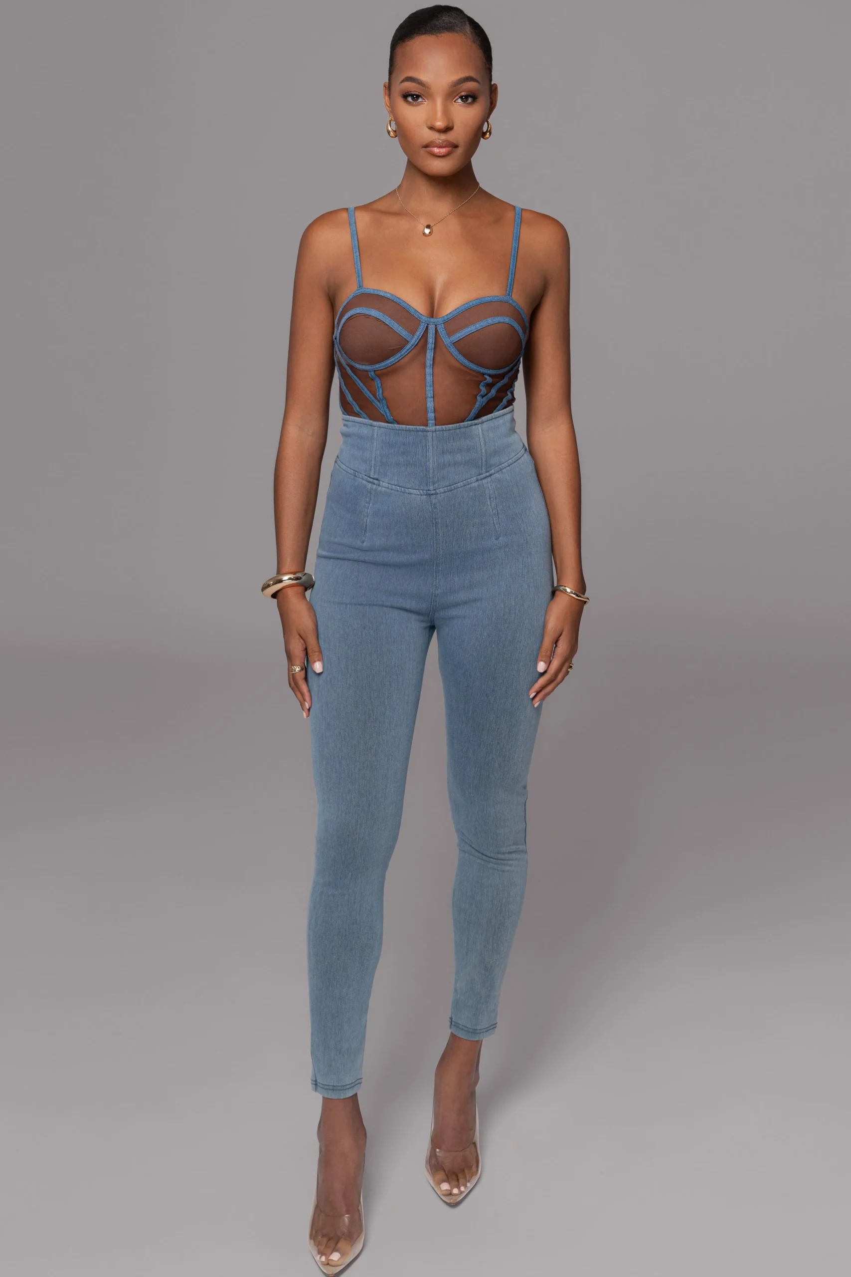 dark_denim_illusion_mesh__5.webp JLUXLABEL Dark Denim Illusion Mesh Bustier