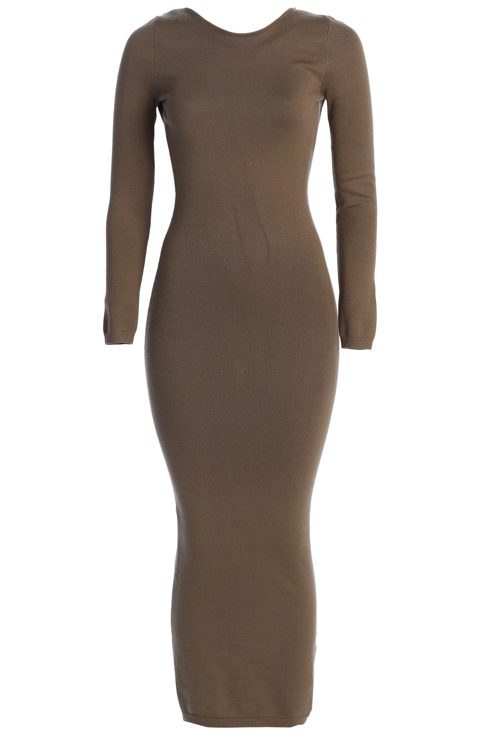 deep_olive_heavenly_knit__2.webp JLUXLABEL Deep Olive Heavenly Knit Maxi Dress