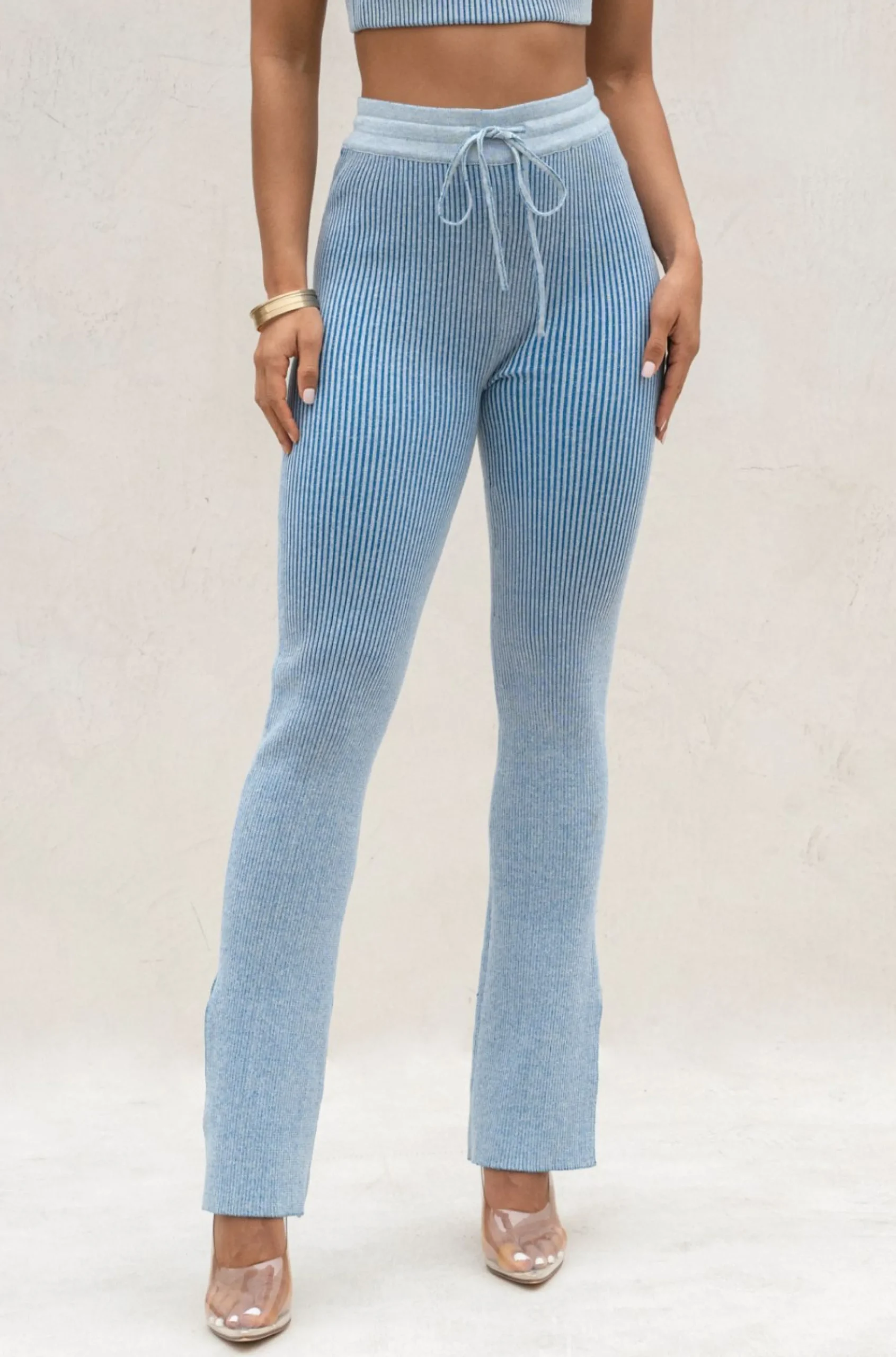 denimwhite_faya_ribbed_pa_3.webp JLUXLABEL Denim/White Faya Ribbed Pants