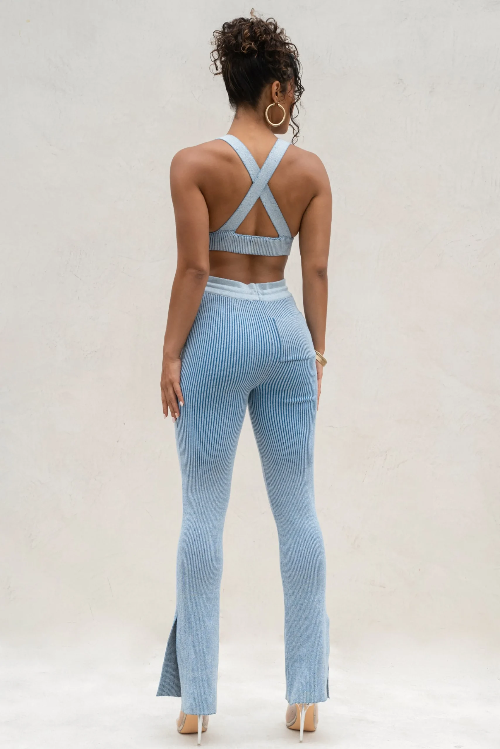 denimwhite_faya_ribbed_pa_8.webp JLUXLABEL Denim/White Faya Ribbed Pants