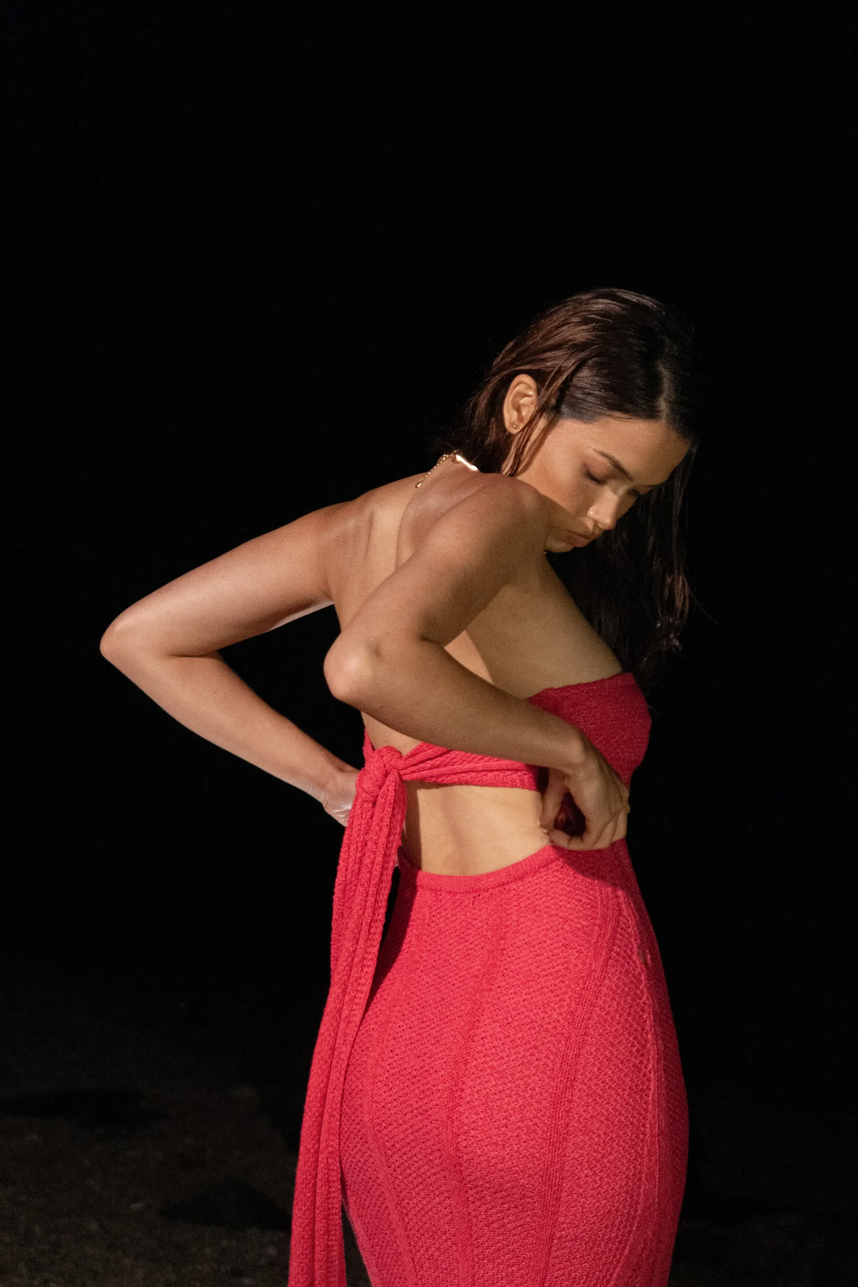 fuchsia_blanca_strapless__18.webp JLUXLABEL Fuchsia Blanca Strapless Maxi Dress