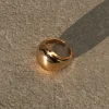 JLUXLABEL Gold Alex Dome Ring