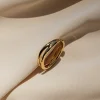 JLUXLABEL Gold Ciel Ring