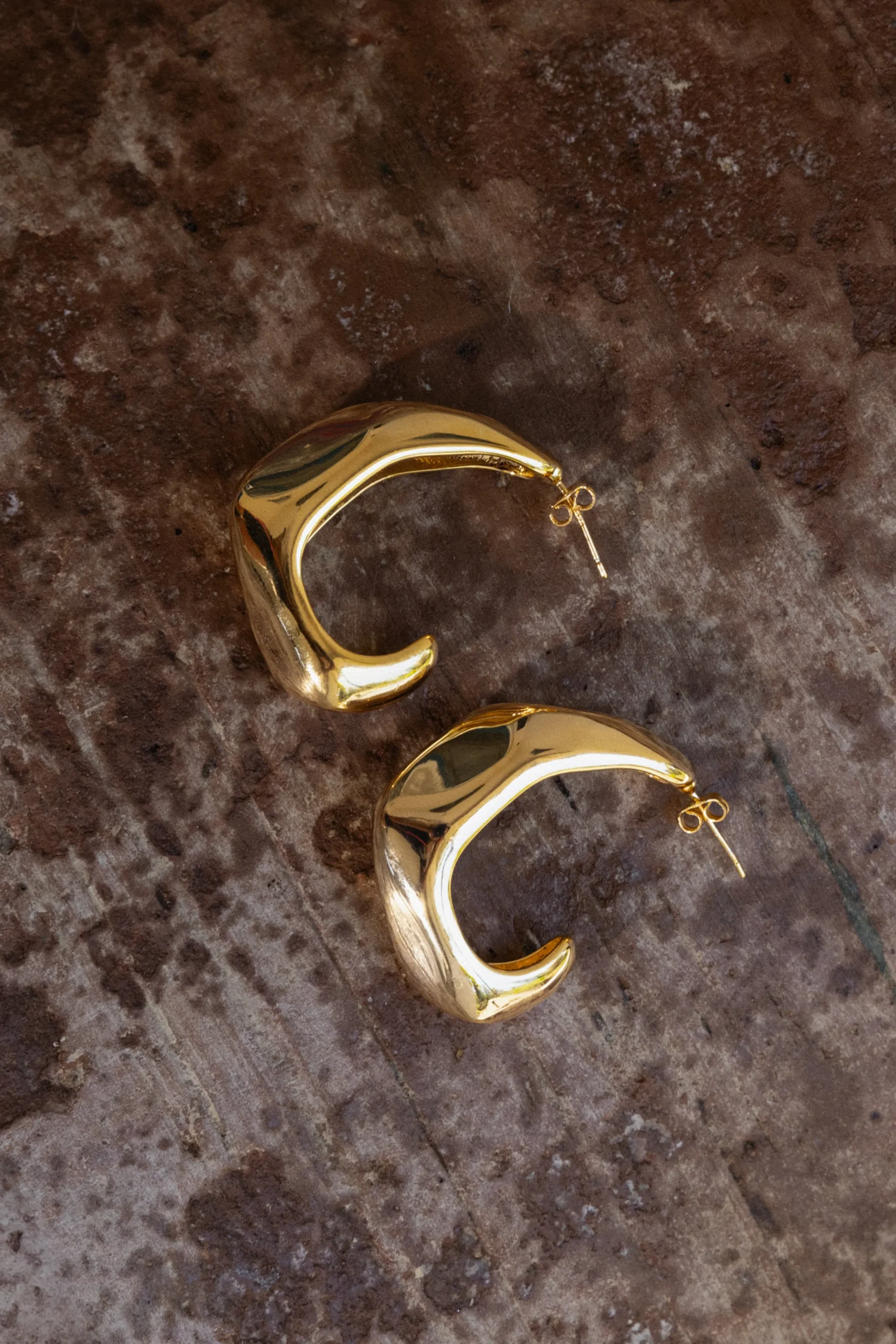 gold_delia_open_hoop_earr_0.webp JLUXLABEL Gold Delia Open Hoop Earrings