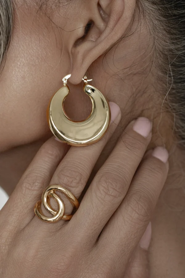 JLUXLABEL Gold Elements Ring