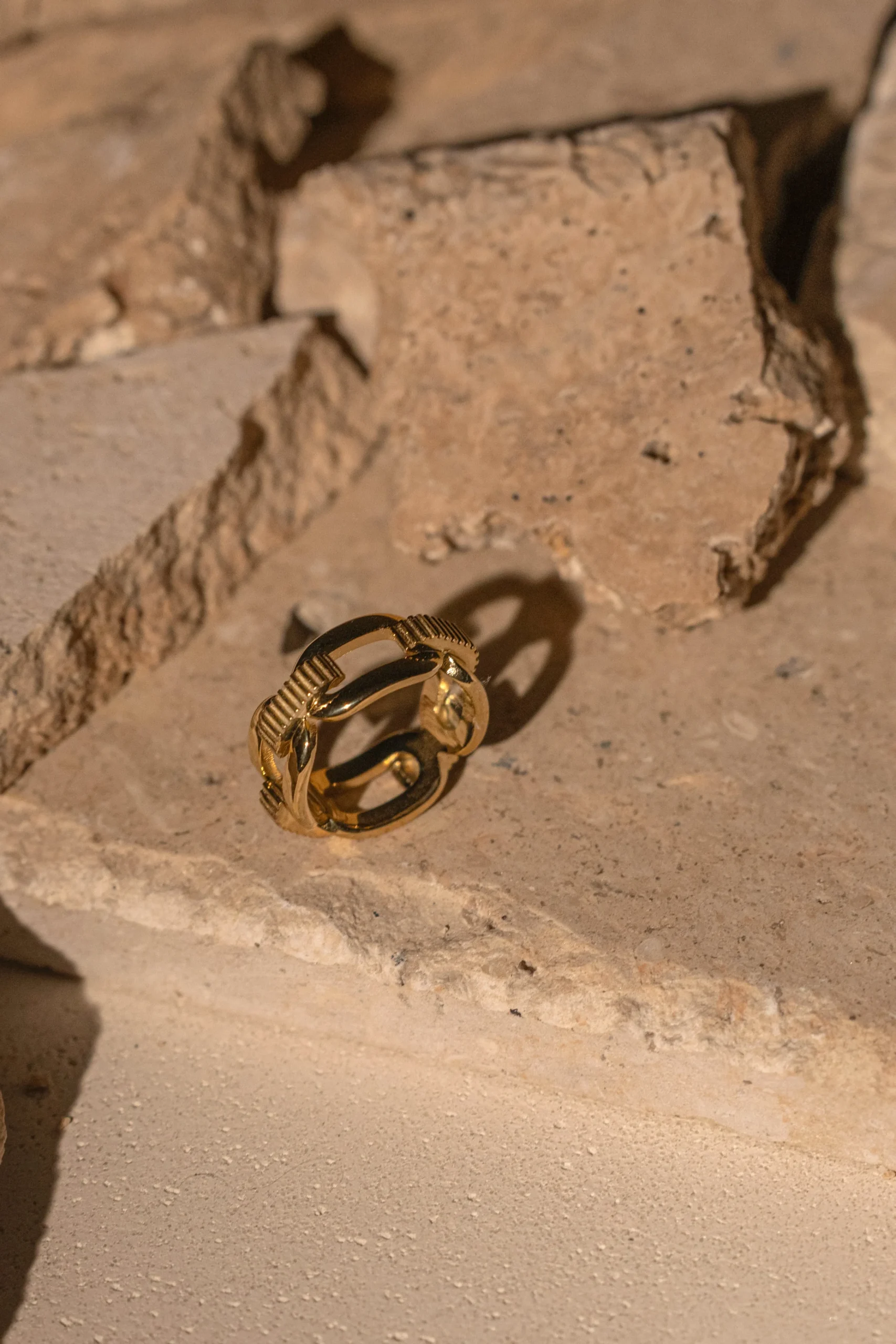 gold_emi_chain_ring_1.webp JLUXLABEL Gold Emi Chain Ring