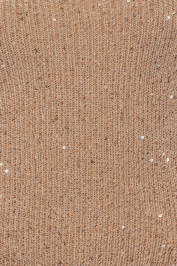 JLUXLABEL Gold Golden Dusk Sequin Dress