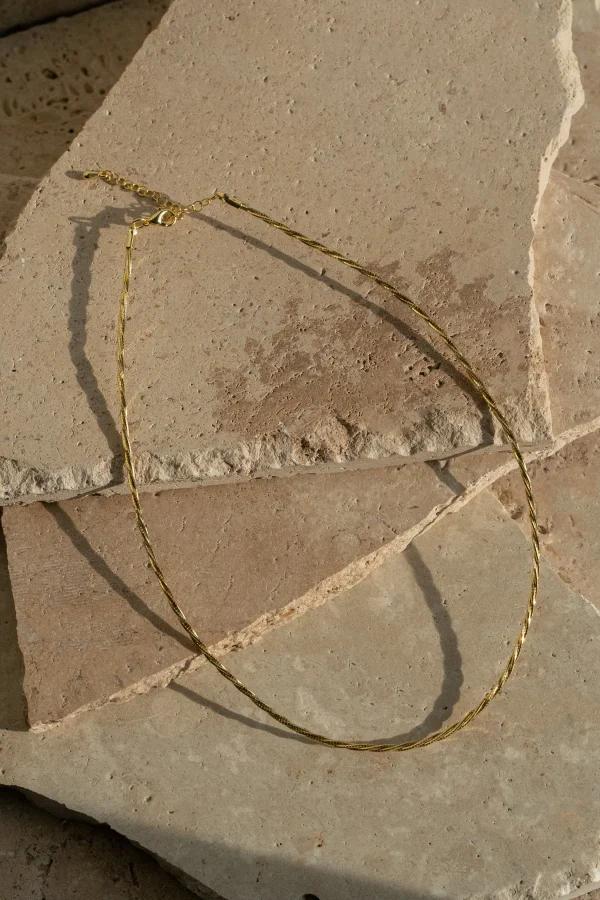 JLUXLABEL Gold Jessa Necklace
