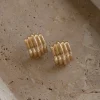 JLUXLABEL Gold Keaton Earrings