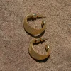JLUXLABEL Gold Missy Hoop Earrings