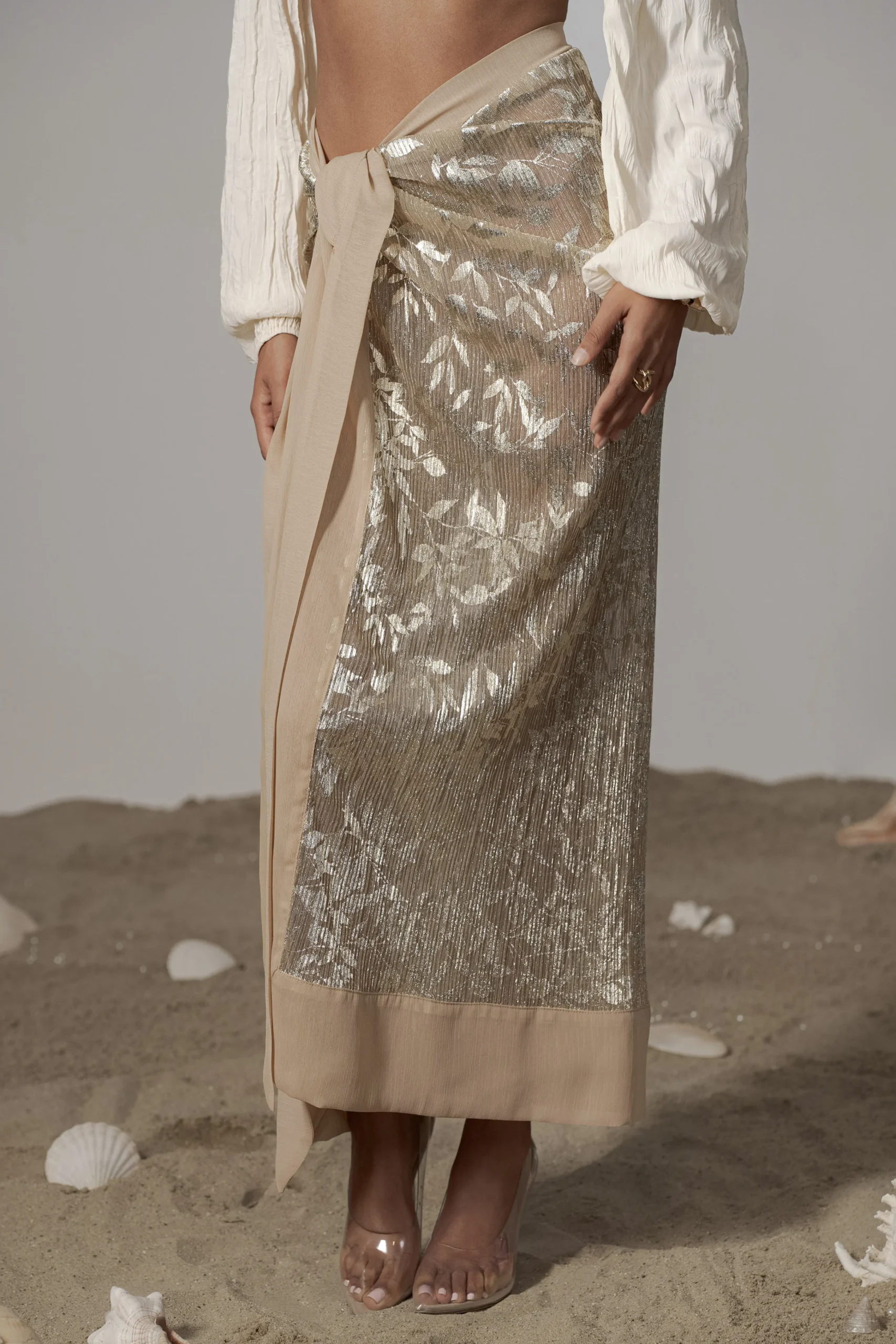 gold_positano_printed_sar_5.webp JLUXLABEL Gold Positano Printed Sarong Skirt
