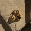 JLUXLABEL Gold Reine Ring