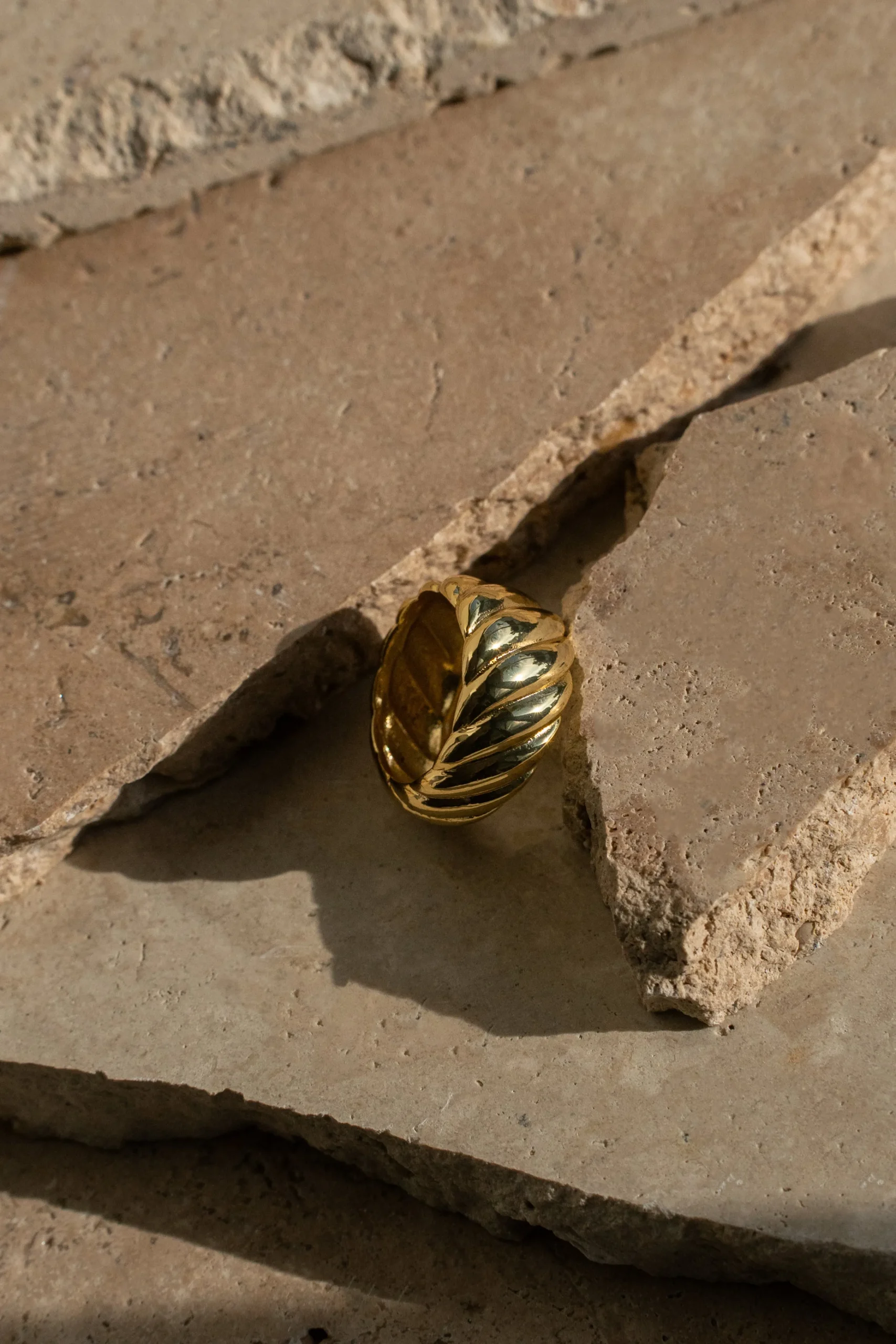 gold_reo_croissant_ring_1.webp JLUXLABEL Gold Reo Croissant Ring