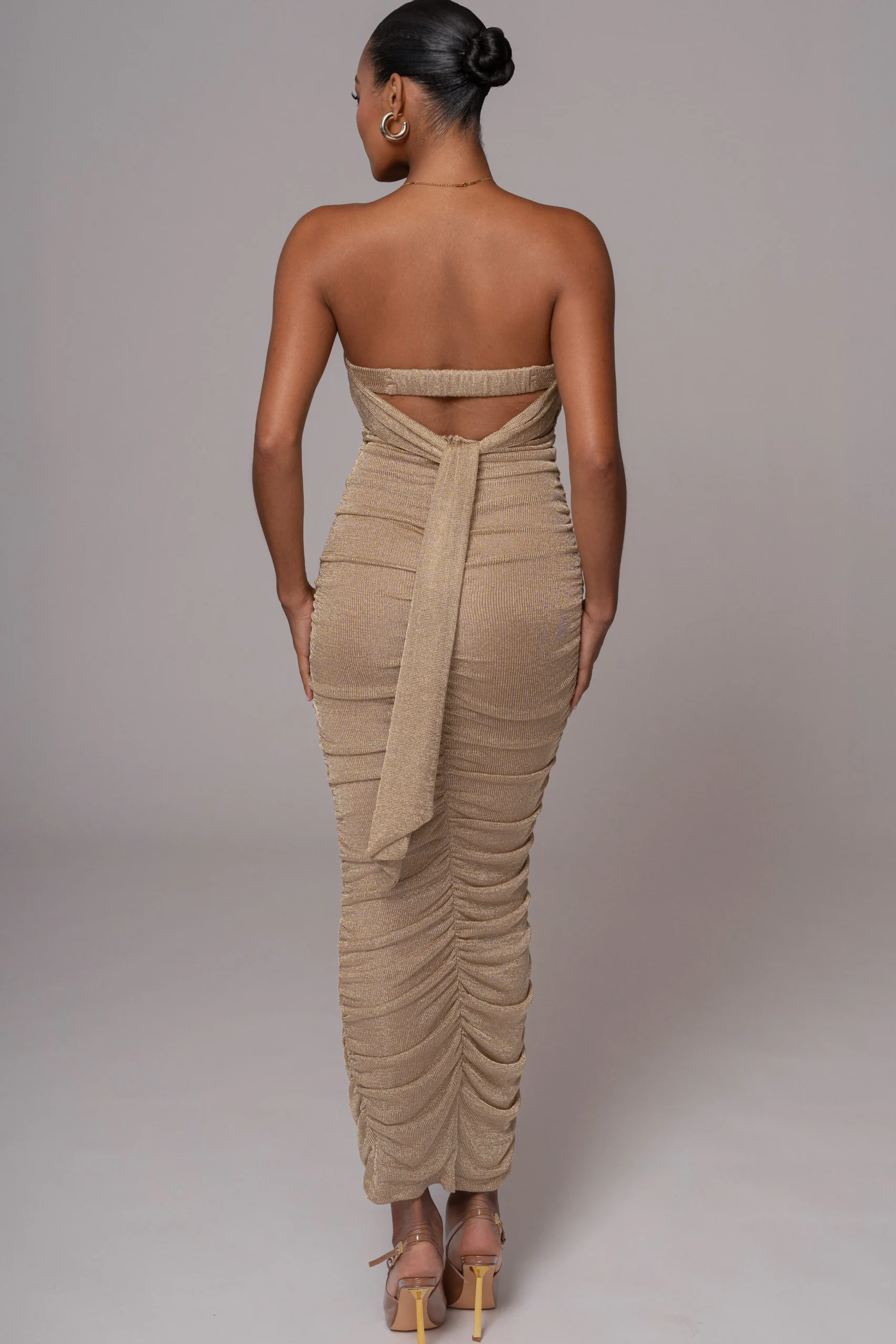 gold_ruched_metallic_maxi_10.webp JLUXLABEL Gold Ruched Metallic Maxi Dress