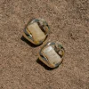 JLUXLABEL Gold Sade Stud Earrings
