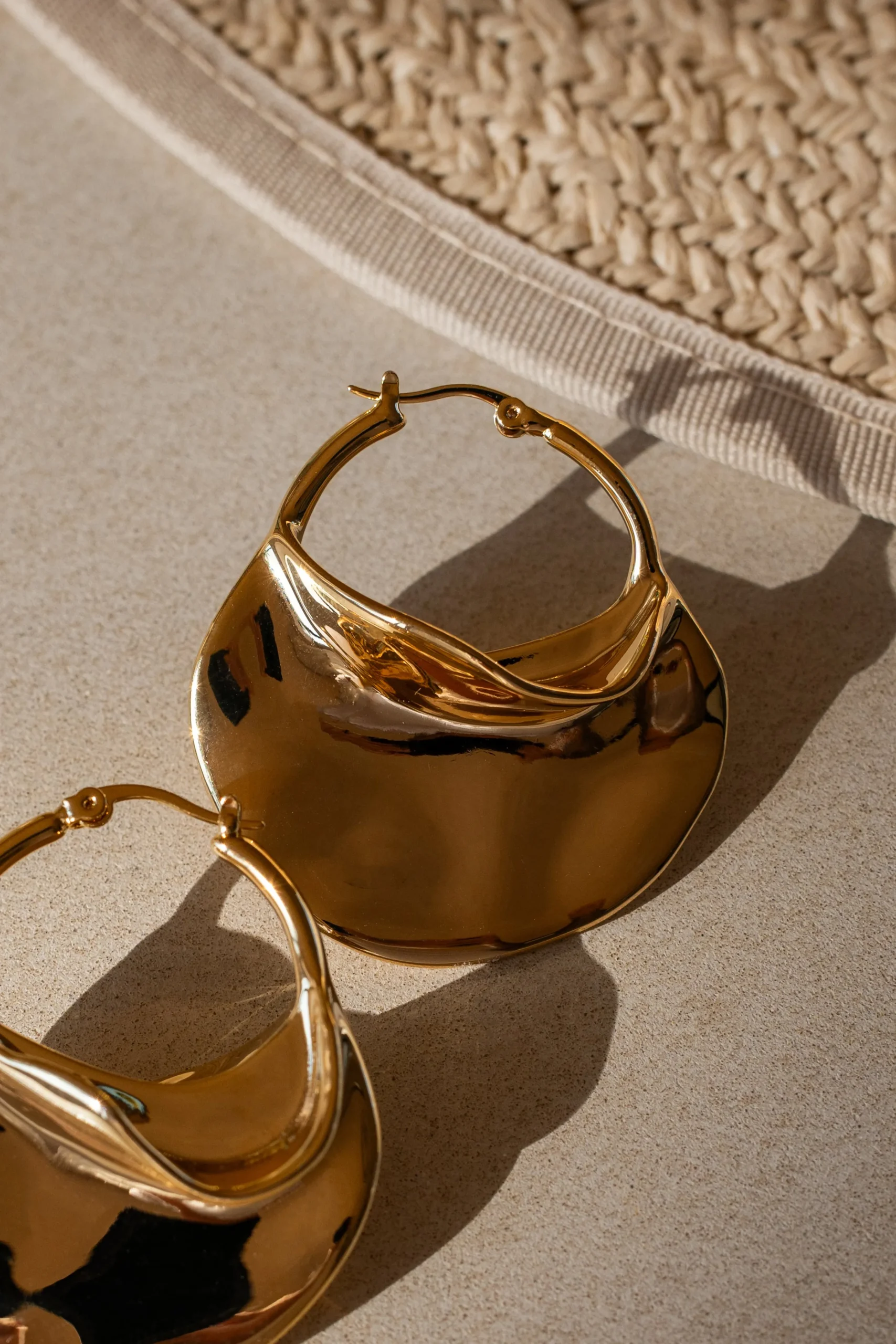gold_solar_earrings_1.webp JLUXLABEL Gold Solar Earrings