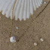 JLUXLABEL Gold Thea Pearl Necklace