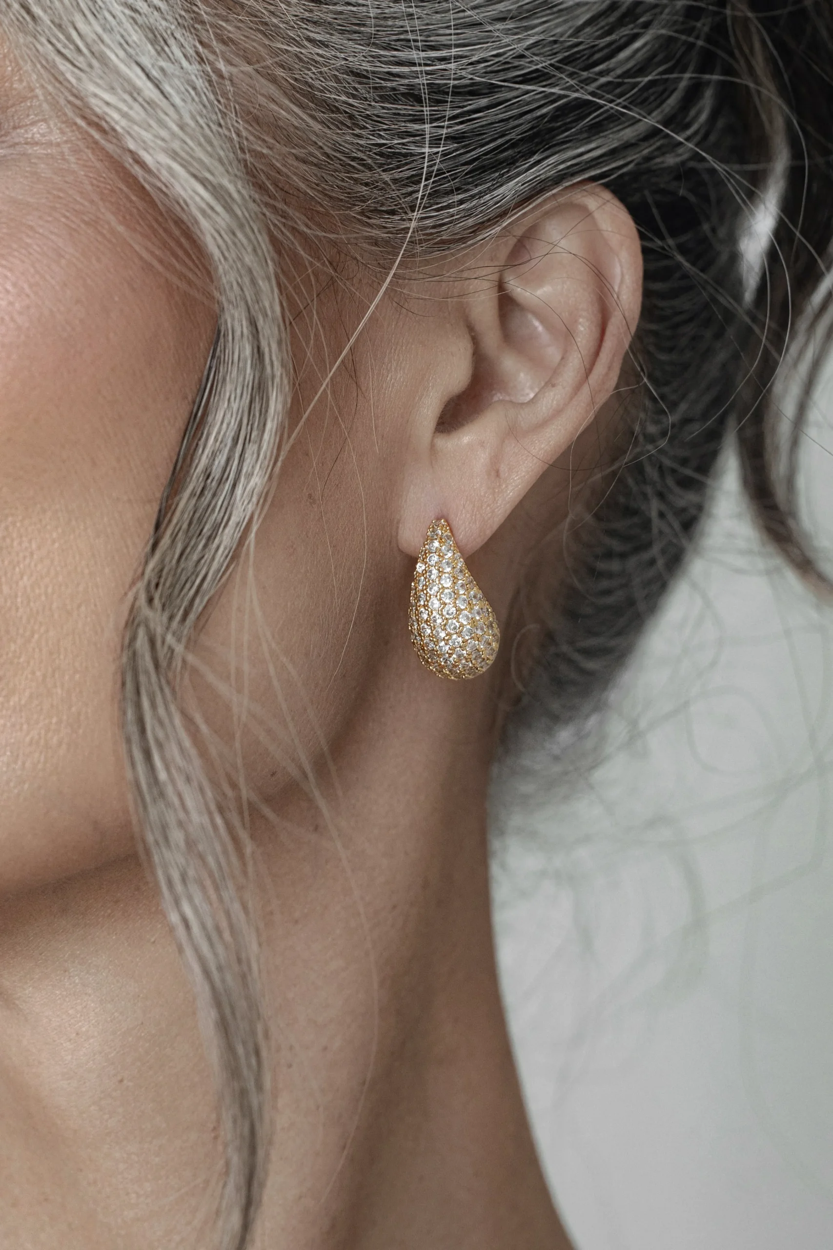 gold_timeless_paved_earri_4.webp JLUXLABEL Gold Timeless Paved Earrings